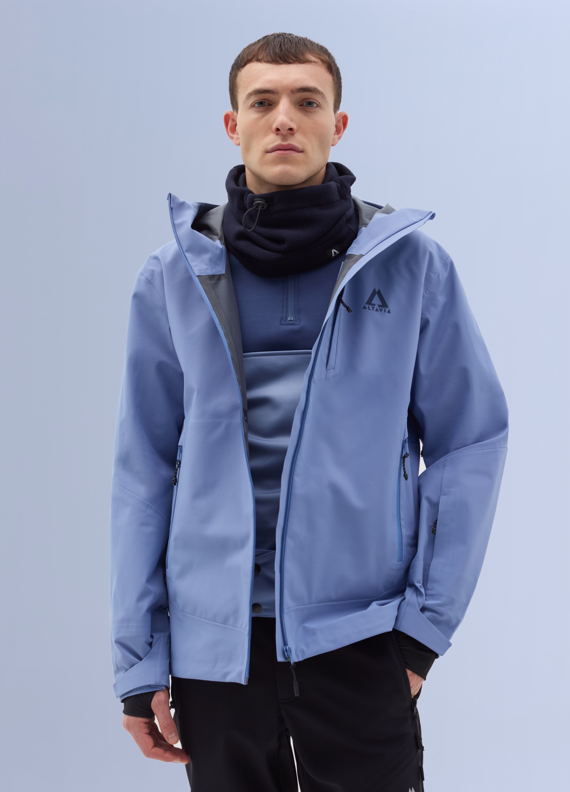 ALTAVIA, Chaqueta Térmica De Esquí Altavia By Deborah Compagnoni, Hombre, Azul suave, Talla: M