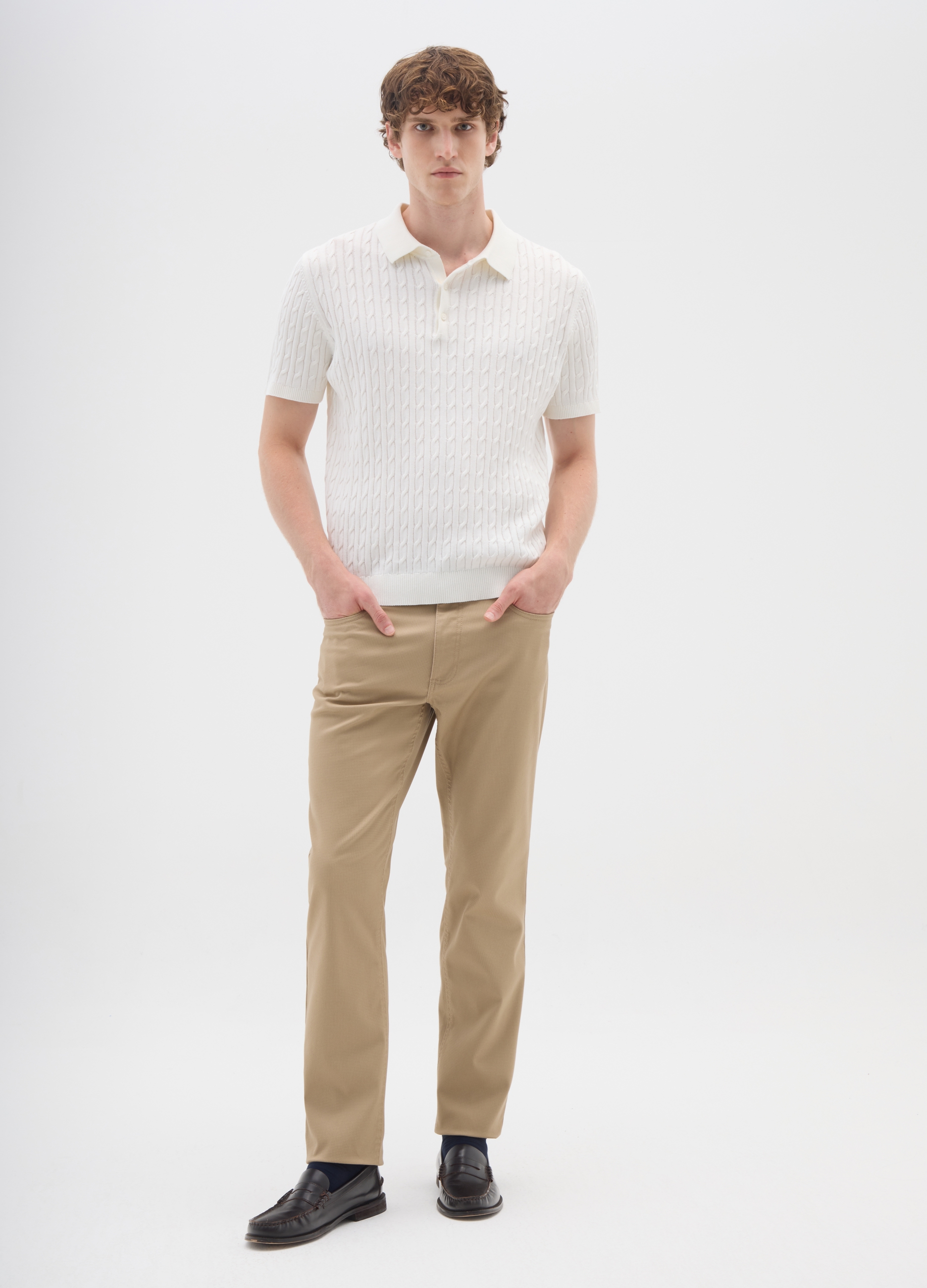 OVS, Pantaloni Slim Fit Beige, Uomo, Beige, Taglia: 50