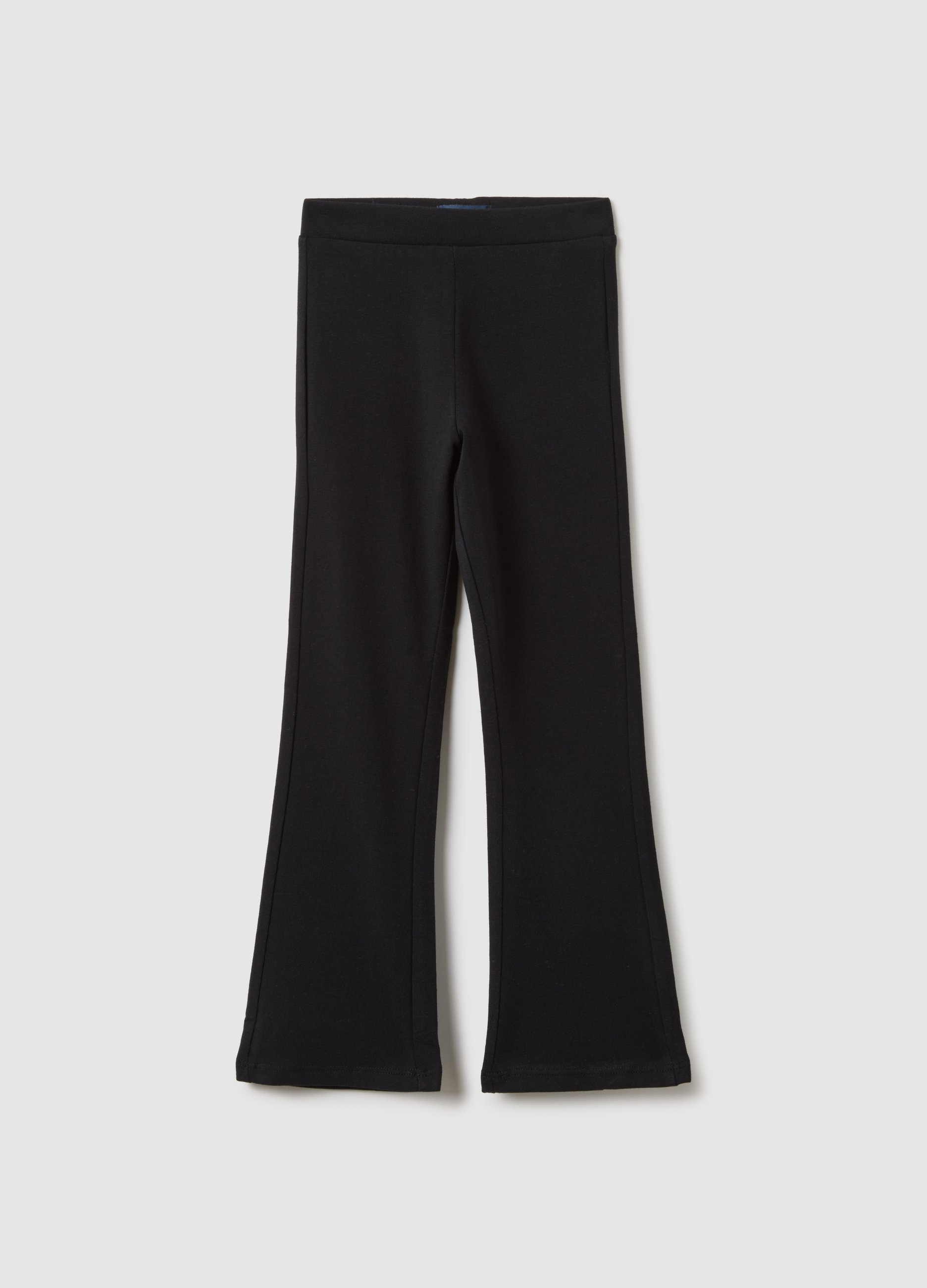 OVS KIDS, Leggings Negros De Algodón Elástico Fit Flare Para Niña, Niña, Gunmetal, Talla: 5-6