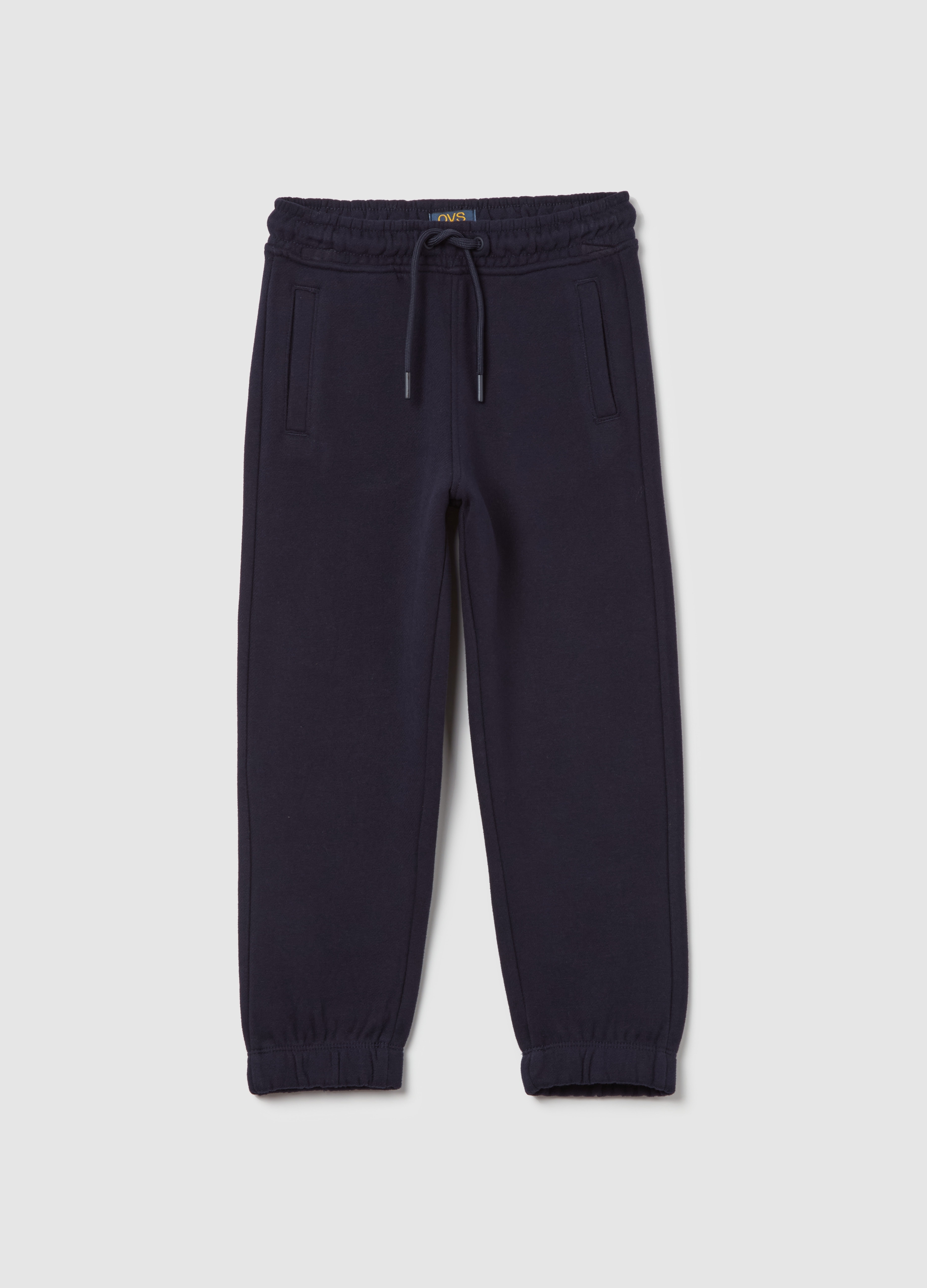 OVS KIDS, Joggers Essential De Algodón Orgánico Con Cordón, Niño, Azul Noche, Talla: 9-10