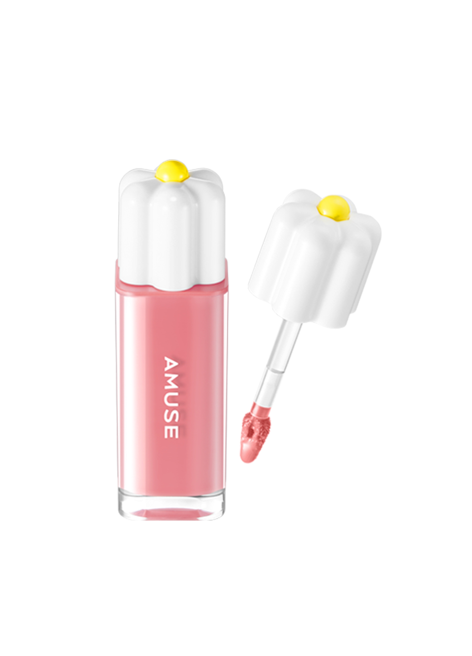 AMUSE, Tinta Labbra A Base D'acqua, Dona Grande Luminosità Con Finish Leggero A Lunga Tenuta - Make-up Coreano, Donna, Rosa, Taglia: FASUL