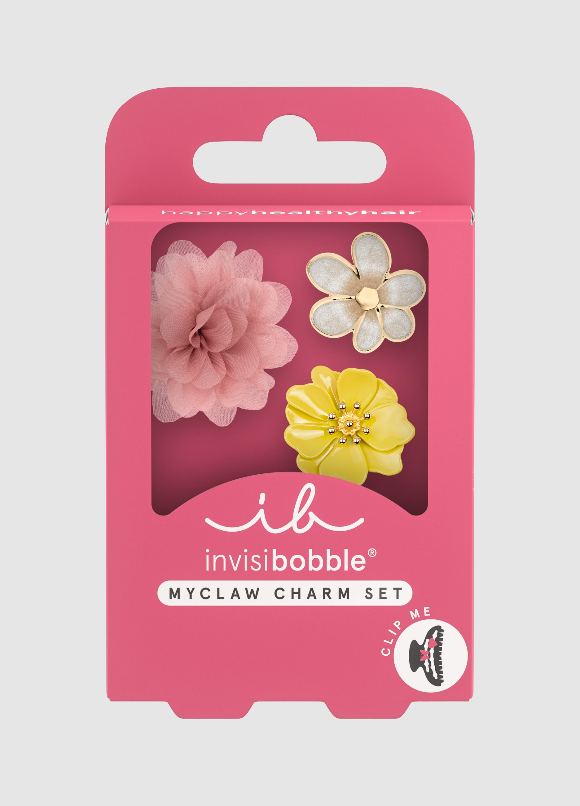 INVISIBOBBLE, Ib Myclaw Set Hothouse Florals 3 Pezzi, Donna, Multicolor, Taglia: FASUL