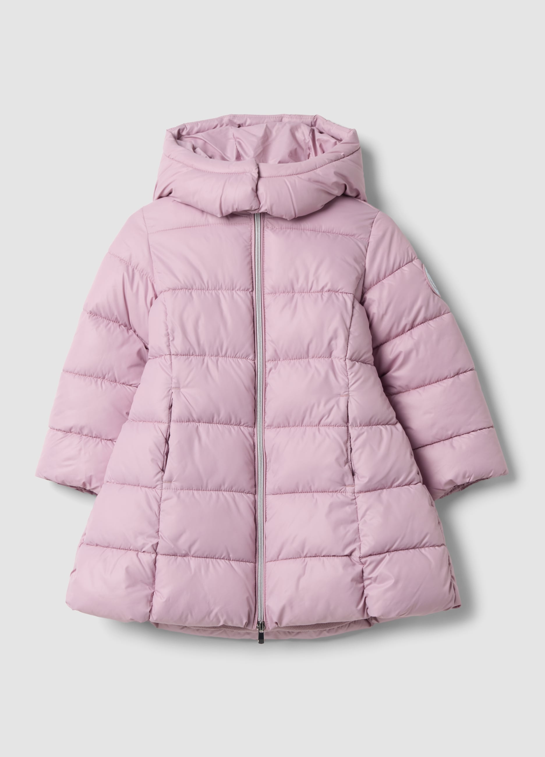 OVS KIDS , Giaccone Viola Malva Imbottito Con Cappuccio, Mädchen, Viola, Größe: 9-10