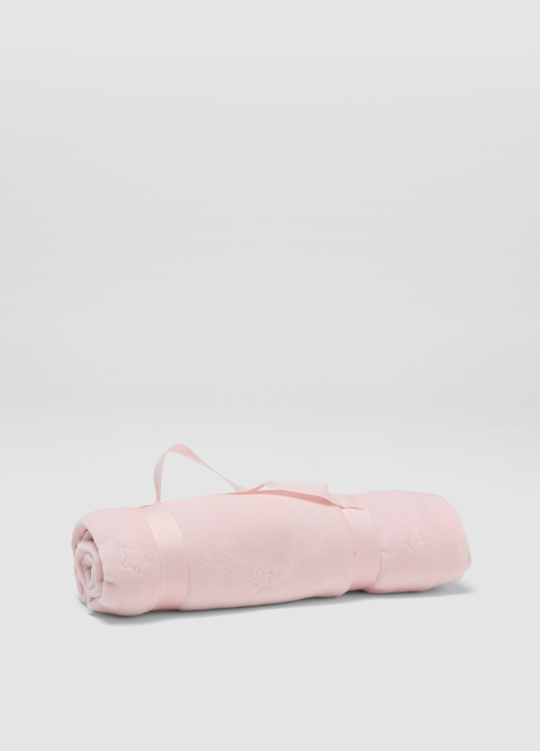FAGOTTINO, Copertina Rosa In Misto Cotone Organico Stampata Per Neonata, Neonato, Rosa, Taglia: ONE SIZE