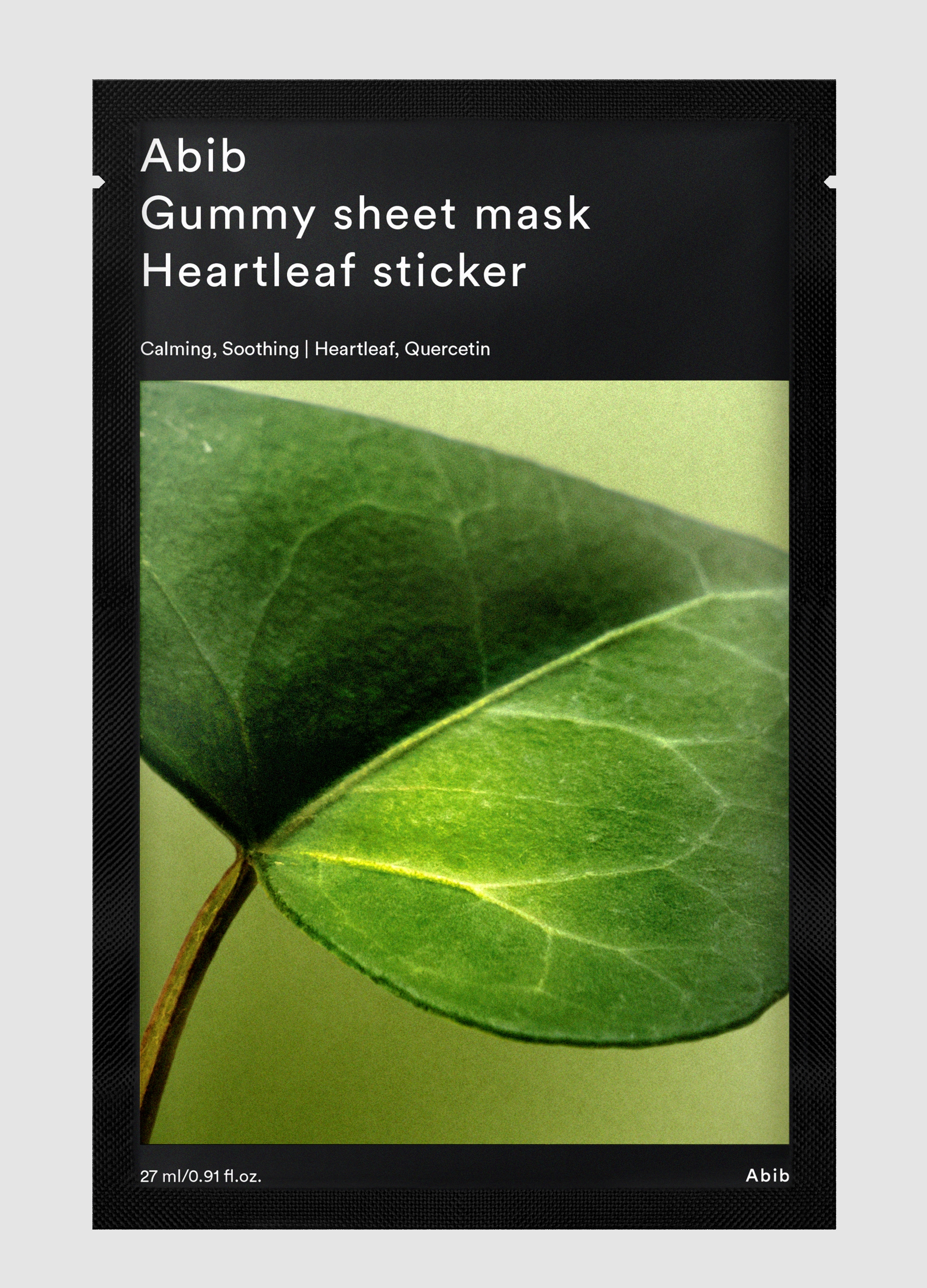 OVS, Abib Gummy Maschera Heartleaf Sticker 27ml - Skincare Coreana, Donna, Bianco, Taglia: FASUL