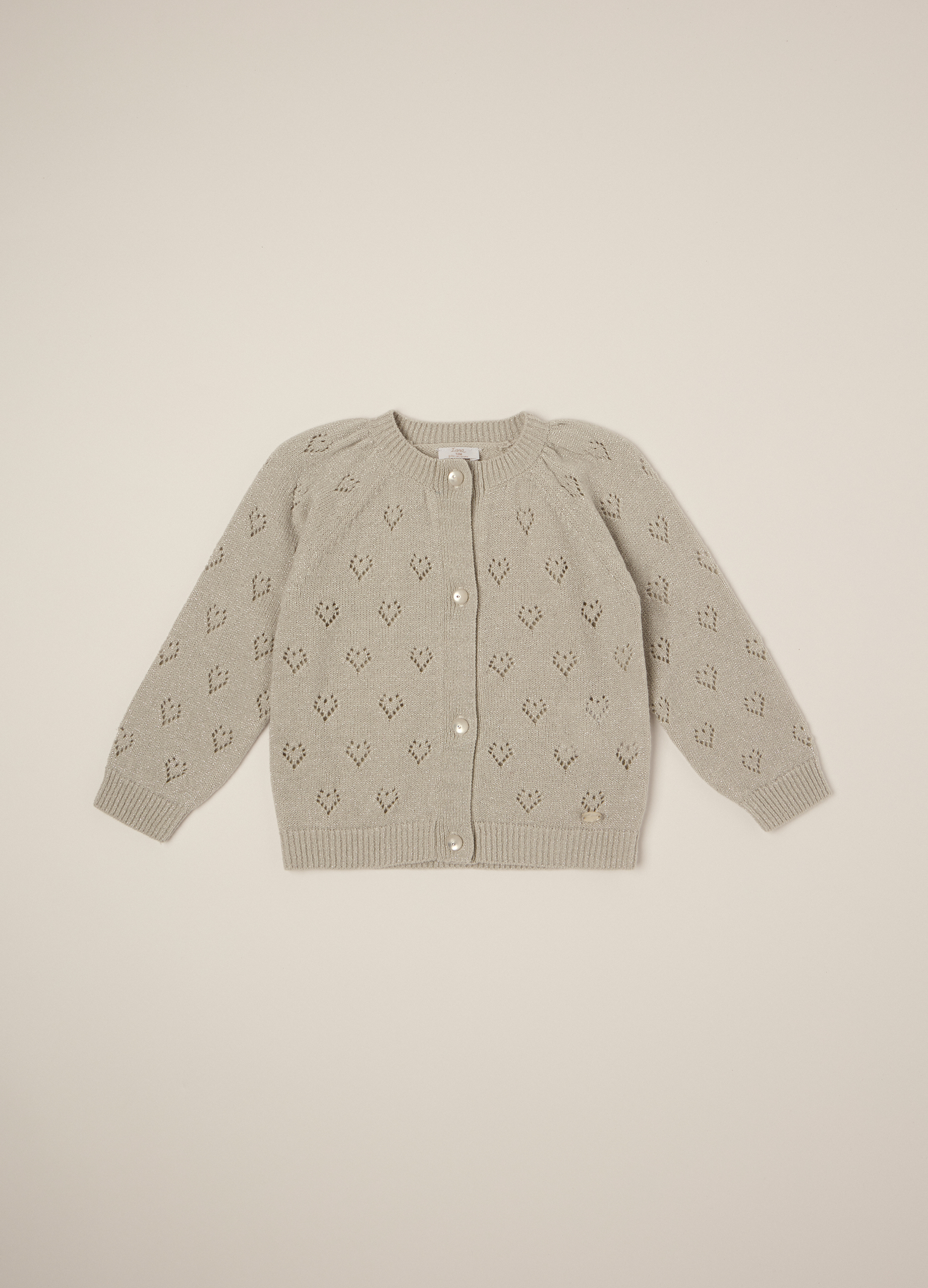 IANA, Cardigan Beige Per Neonata, Beige, Taglia: 6