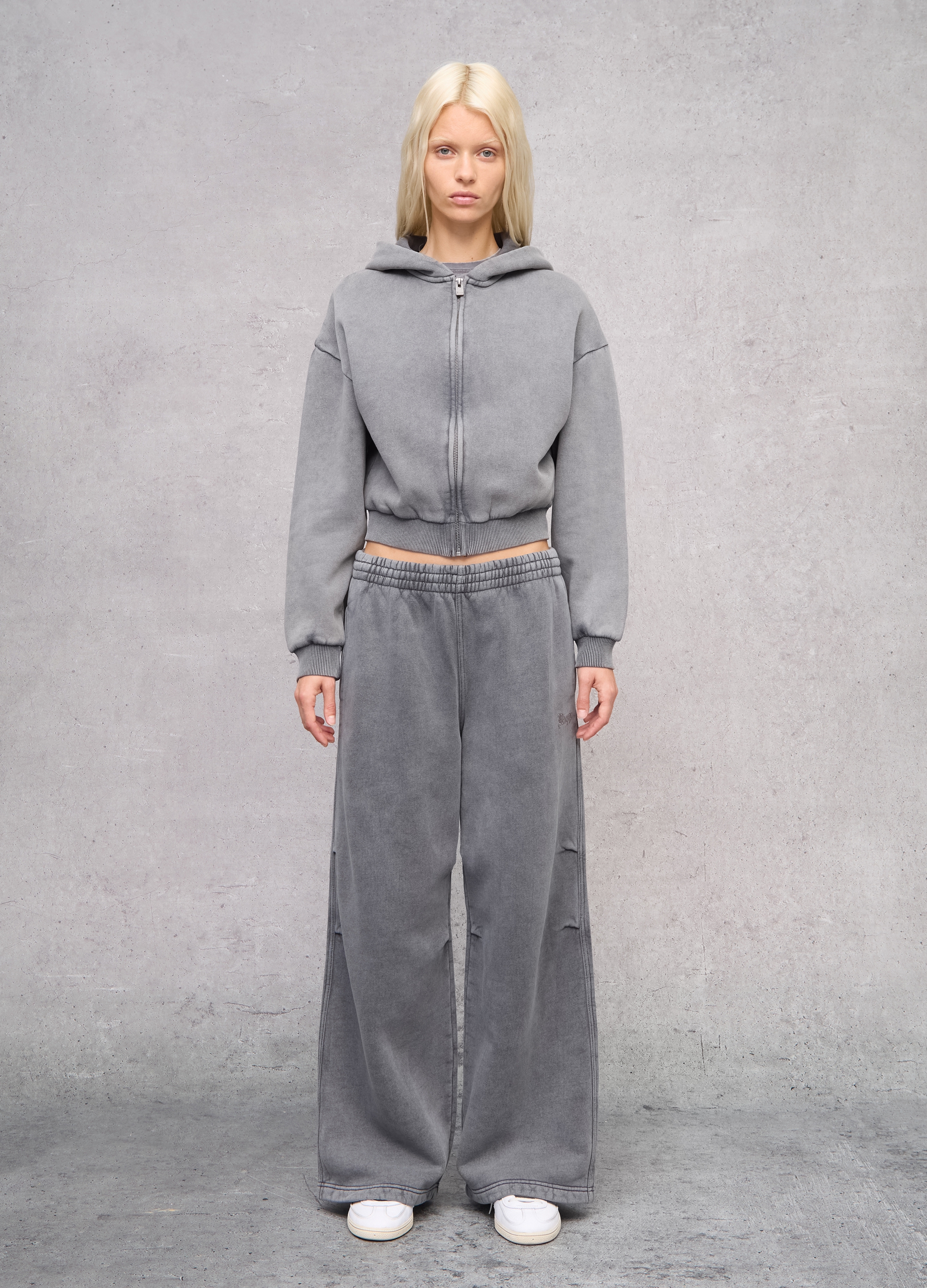 Flare Sweatpants Vintage Grey, Mujer, Gris pizarra, Talla: 34