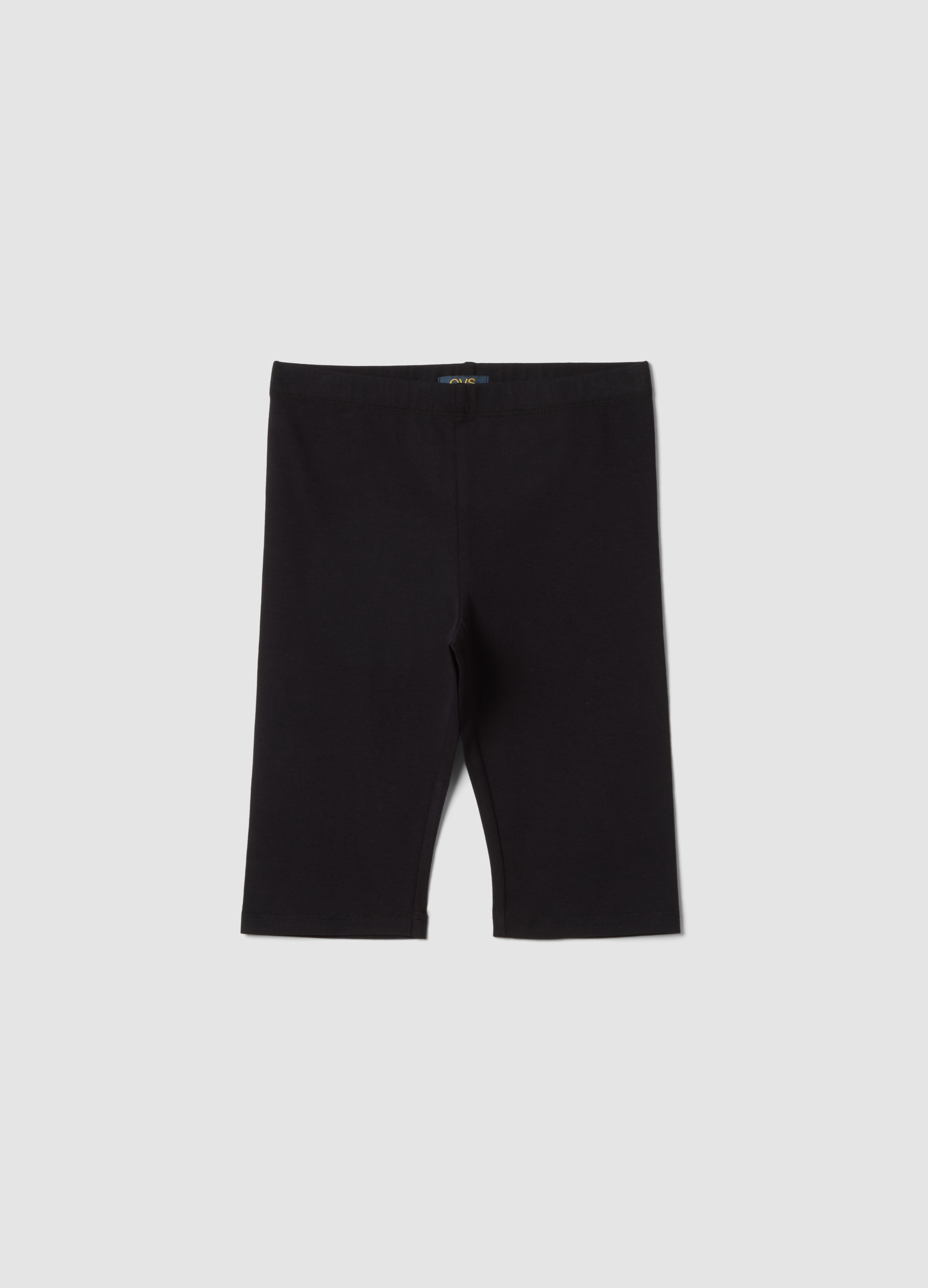 OVS KIDS, Short Ciclista Skinny Negro De Algodón Elástico Para Niña, Niña, Negro, Talla: 14-15