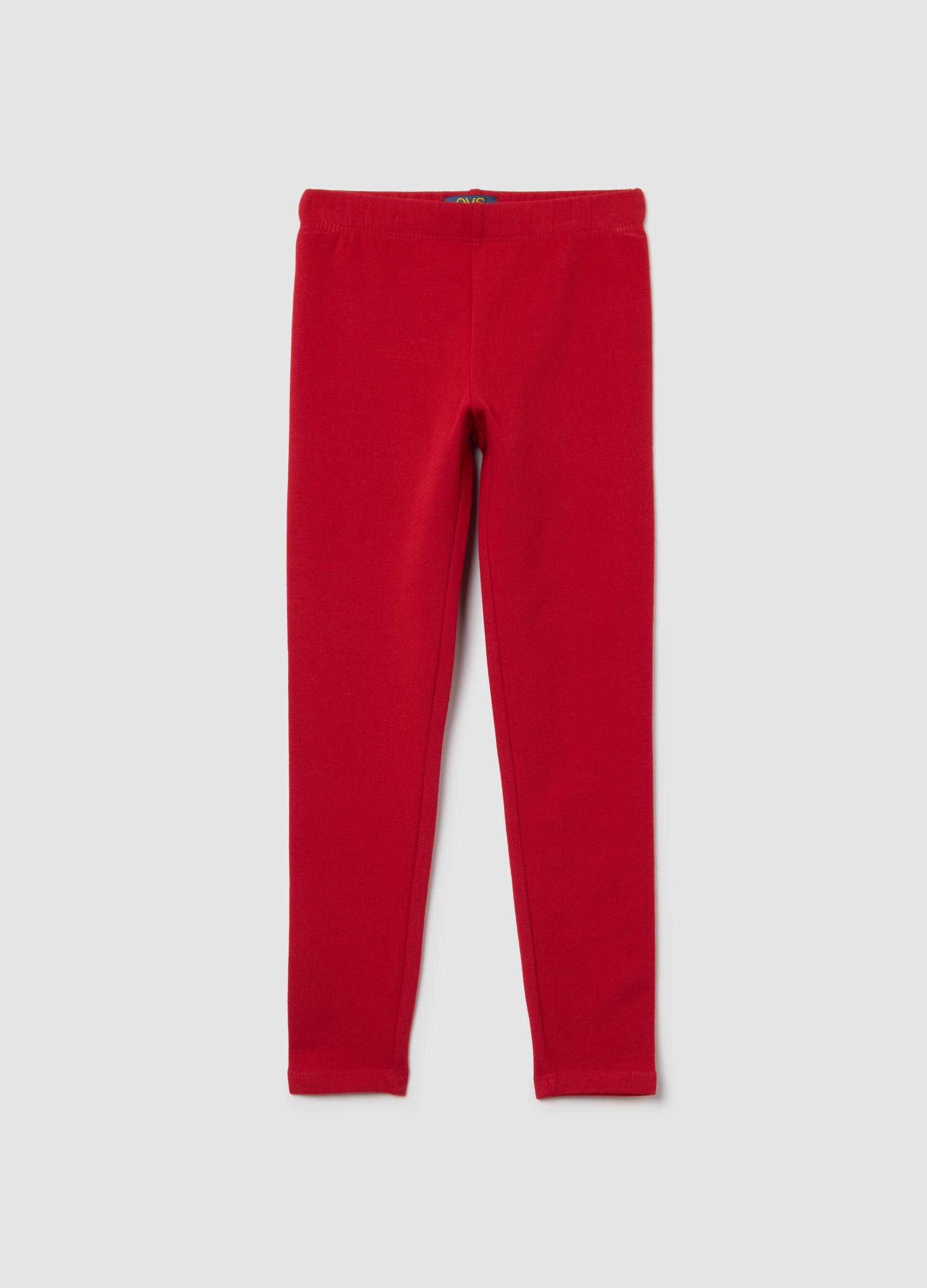 OVS KIDS, Leggings Ajustados Rojos De Algodón Para Niñas, Niña, Rojo Claro, Talla: 7-8