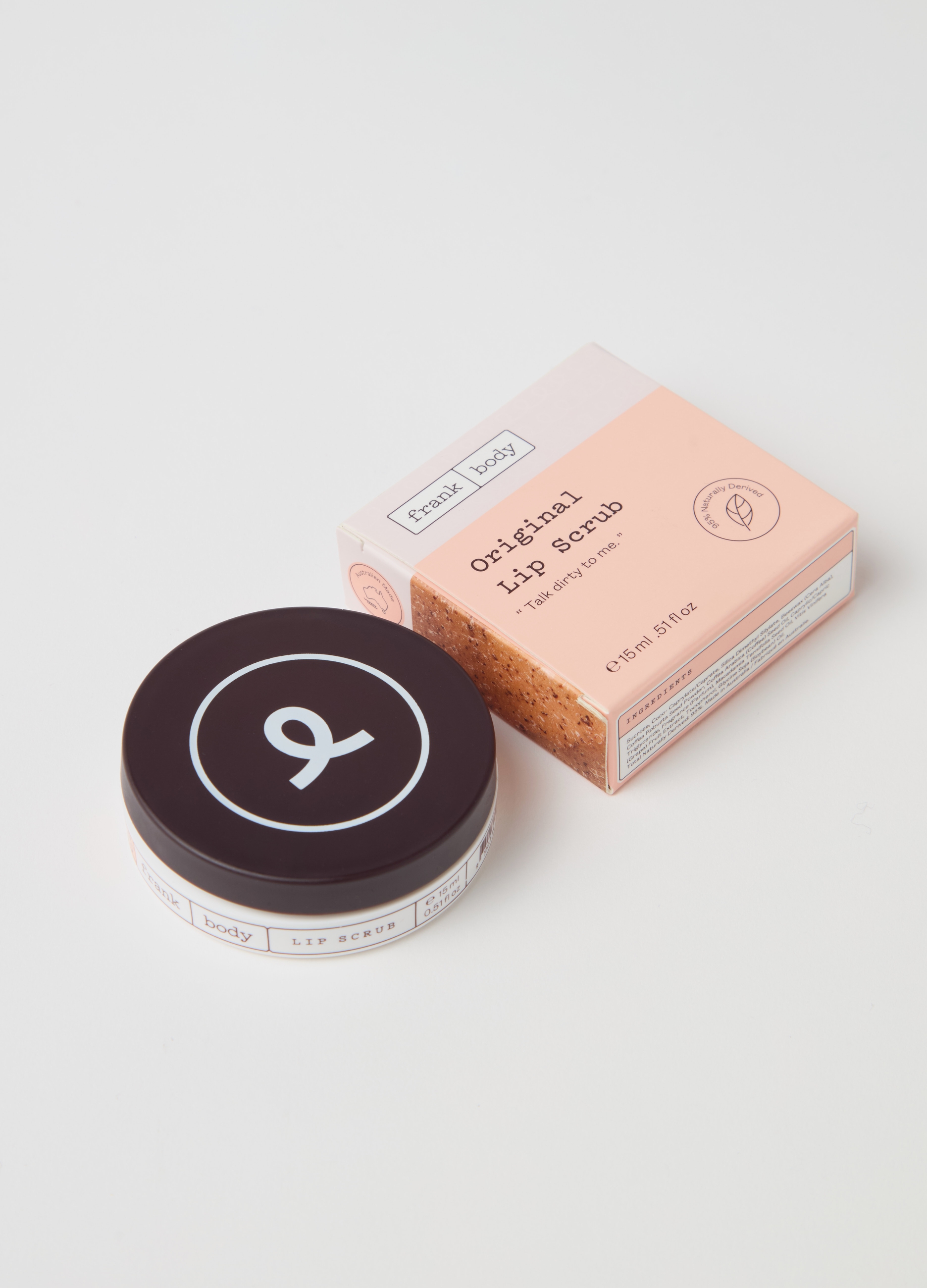 FRANK BODY, Original Lip Scrub, Donna, Bianco, Taglia: FASUL