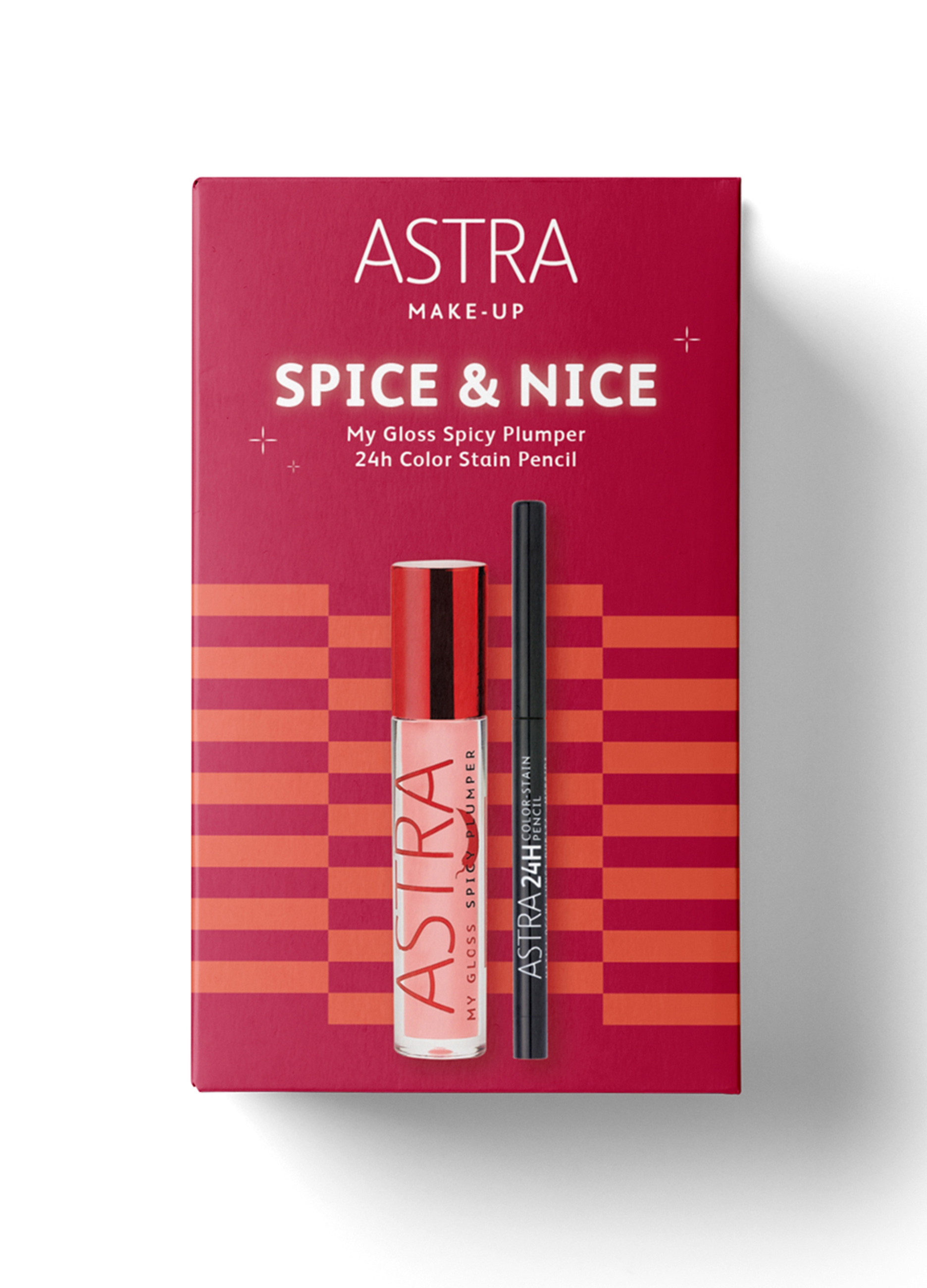 MAKE UP ASTRA, Spice & Nice Combo Occhi + Labbra, Donna, Multicolor, Taglia: FASUL