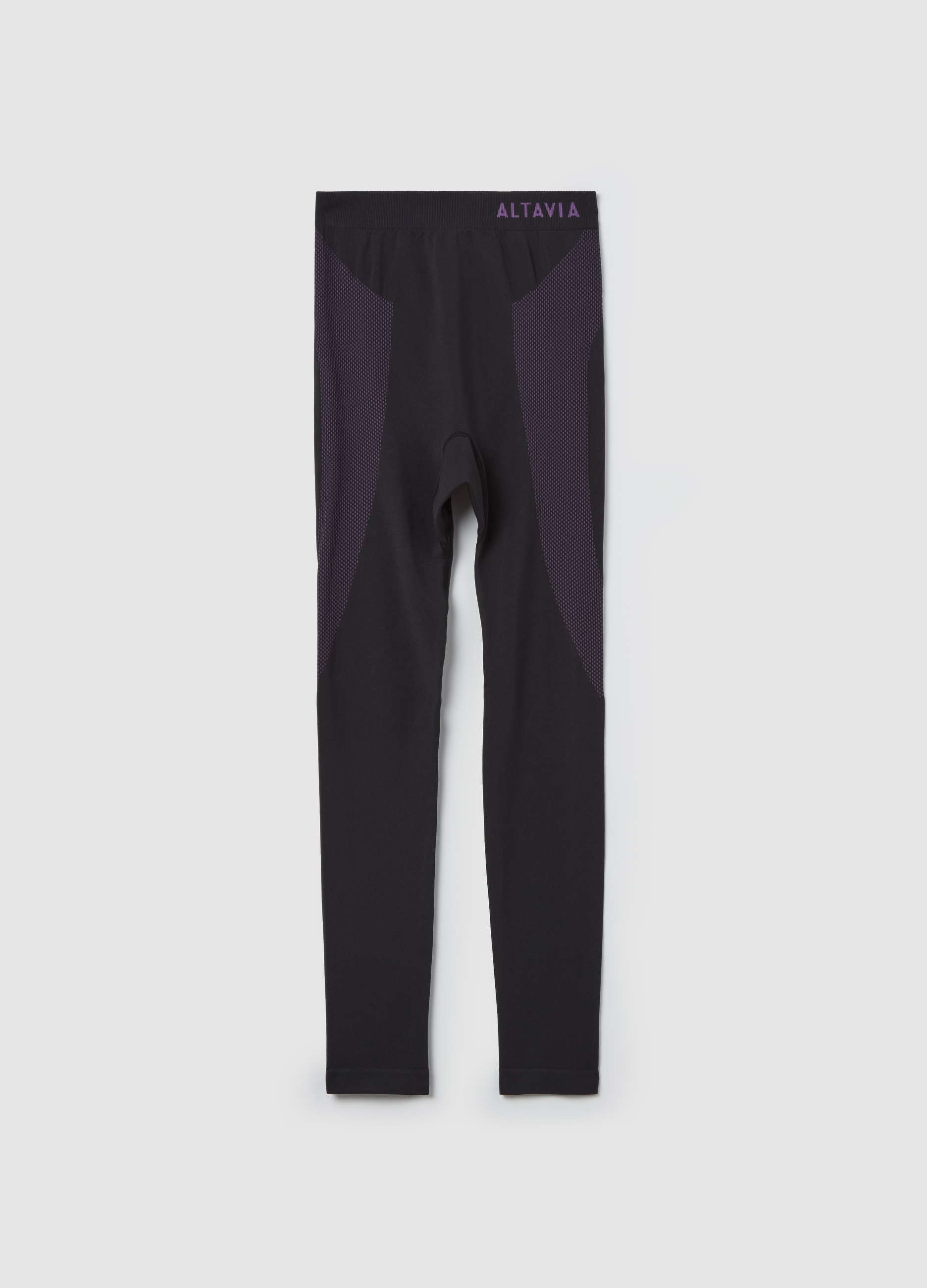 Leggings Térmicos Sin Costuras Altavia By Deborah Compagnoni, Niña, nero/viola, Talla: 14