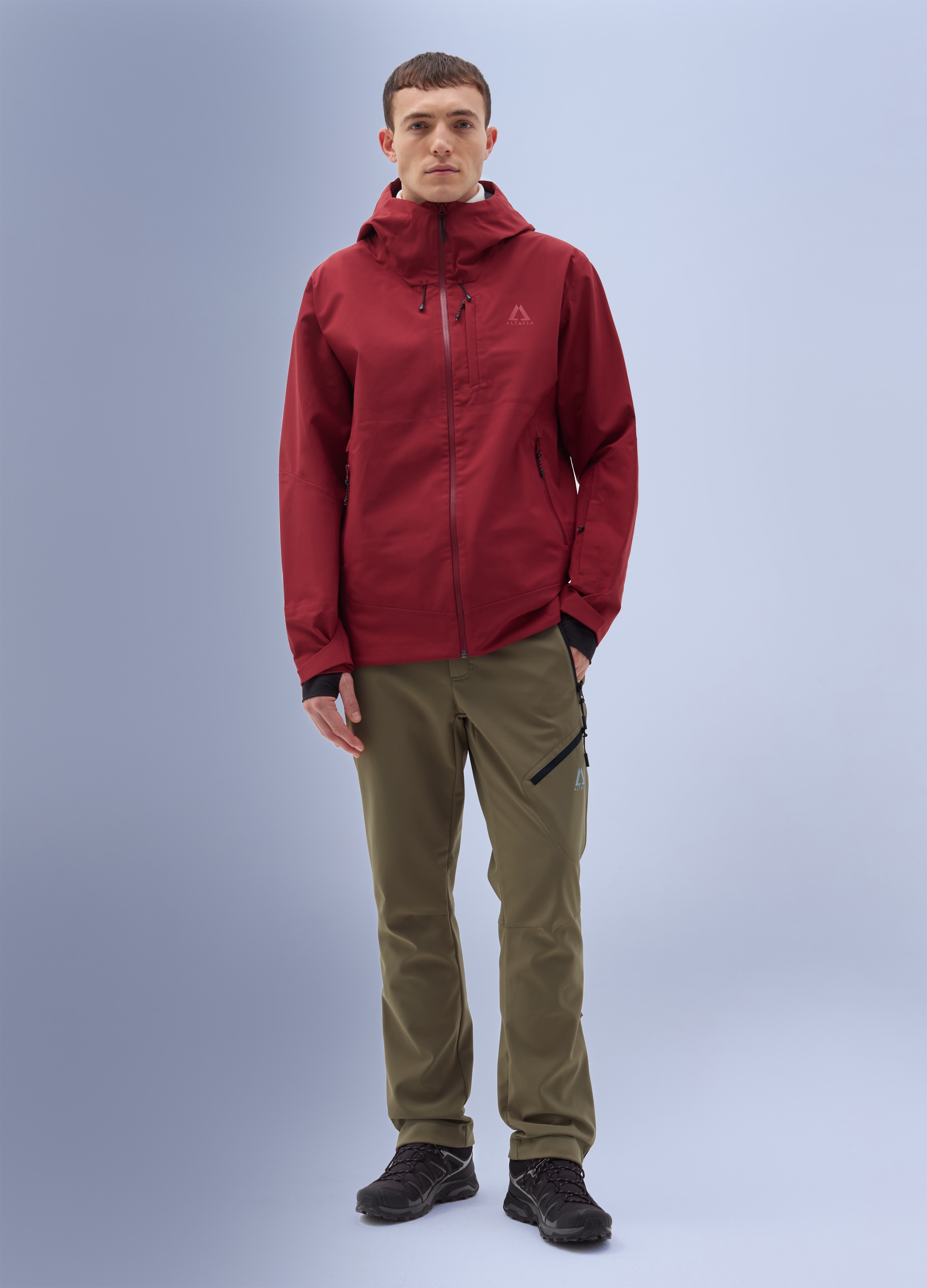 ALTAVIA, Pantalone Trekking Termico Altavia With Deborah Compagnoni, Uomo, Verde, Taglia: XL