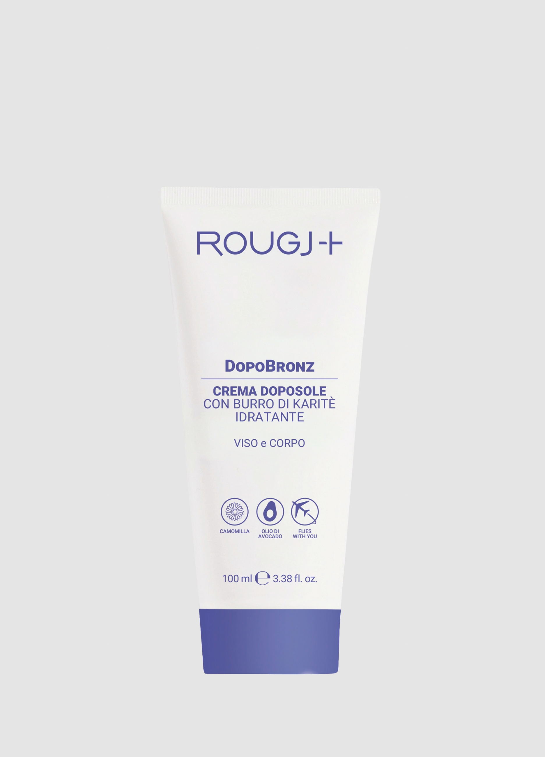 OVS , Crema Doposole Per Corpo E Viso 100ml, Unisex, Bianco, Taglia: FASUL