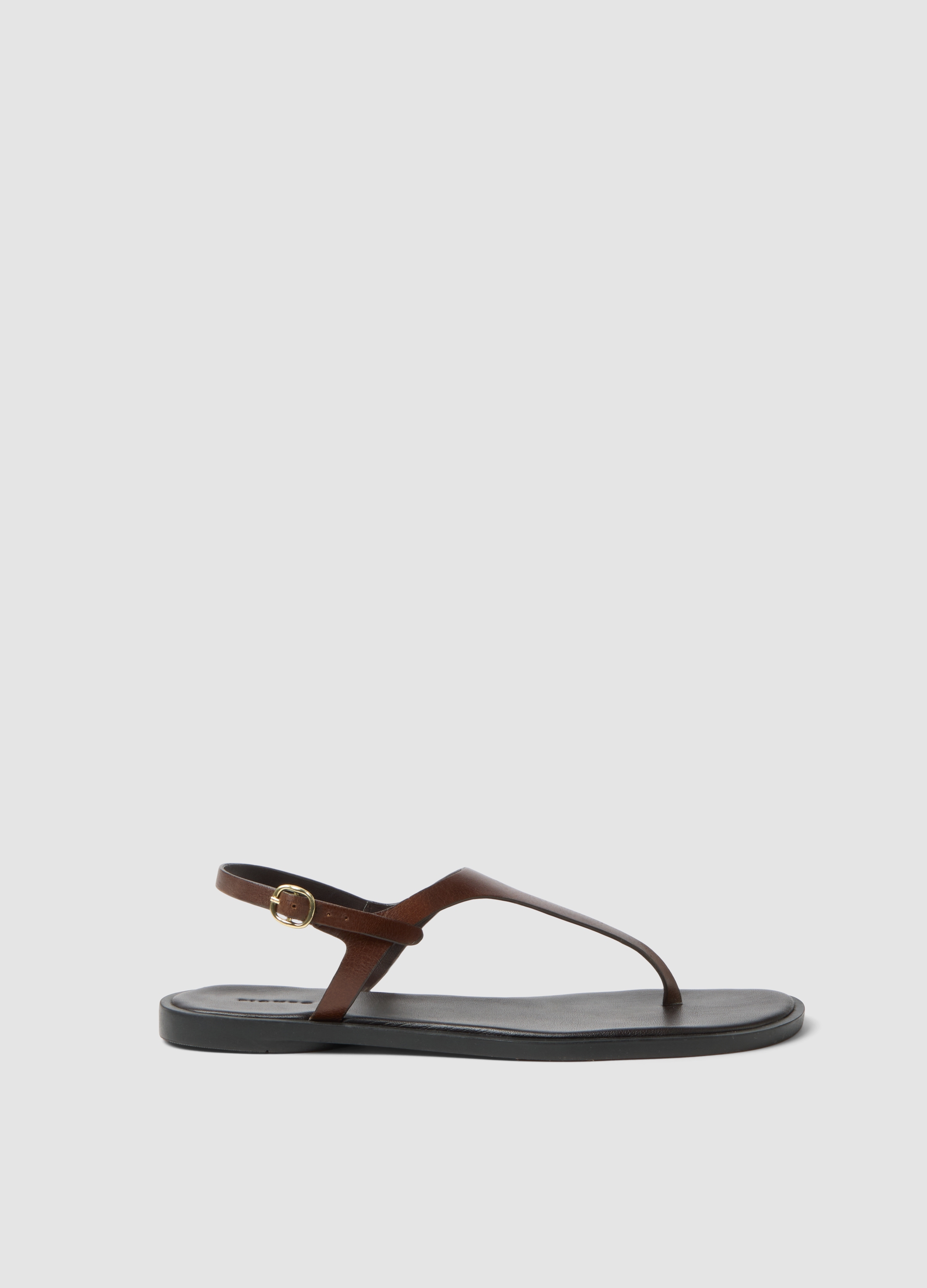 Piombo Contemporary, Sandalias Marrones De Piel Auténtica, Mujer, Negro/Gris, Talla: 39