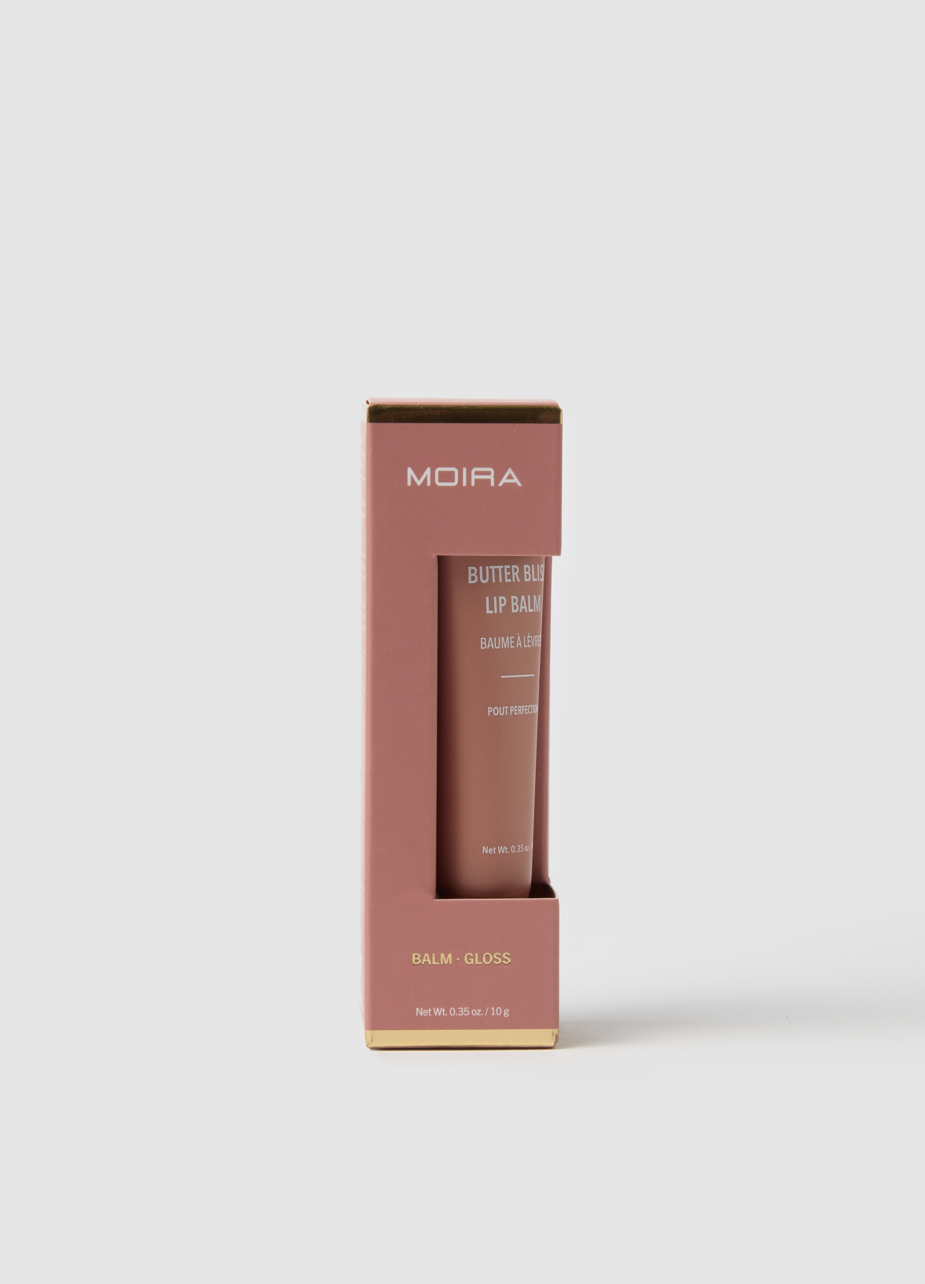 MOIRA, Moira Butter Bliss Lip Balm 007 Pout Perfection Balsamo Labbra Colorato - Make-up Coreano, Donna, Marrone, Taglia: FASUL