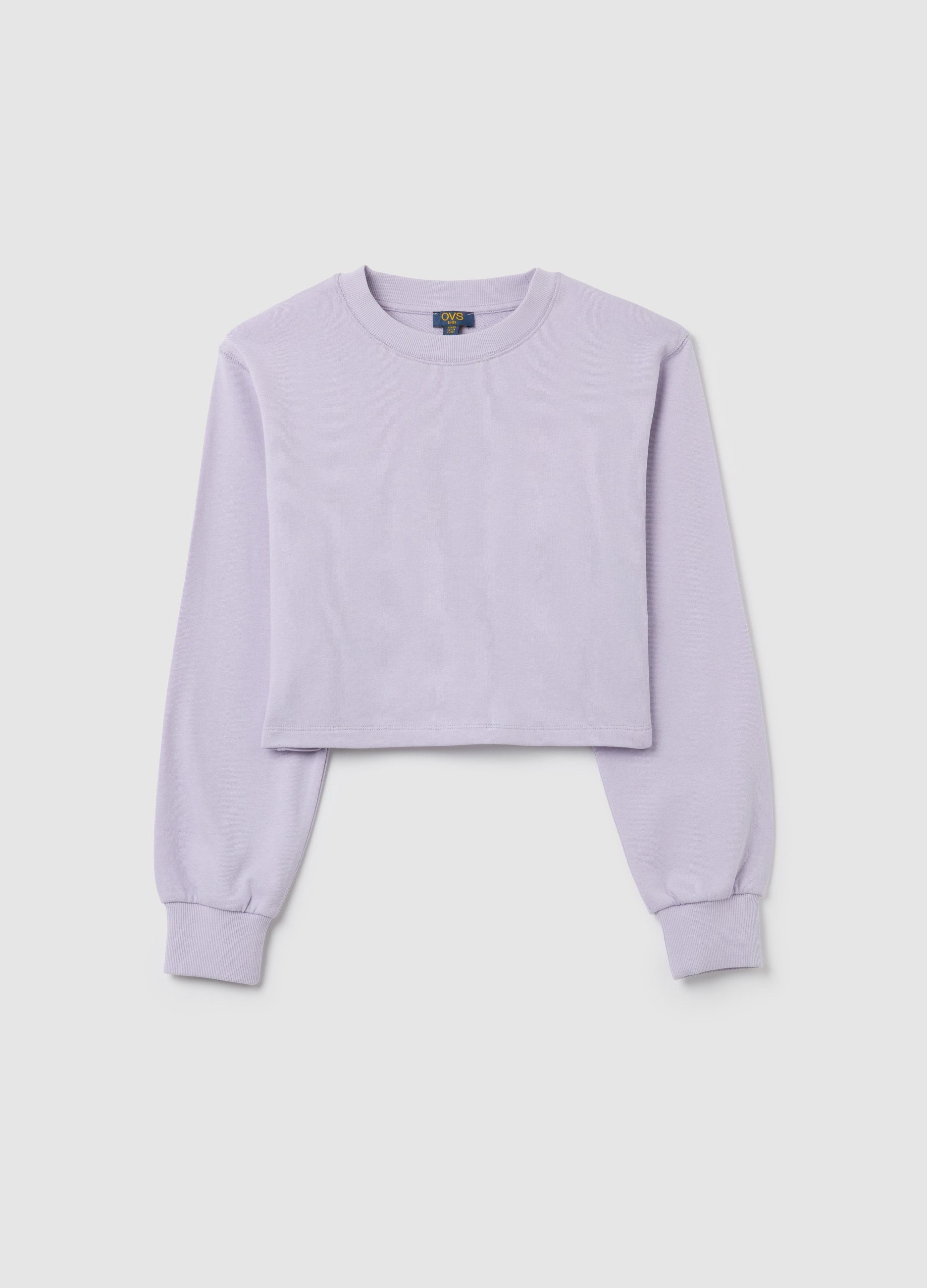 OVS, Violettes Cropped Baumwolloberteil Für Mädchen Im Regular Fit, Mädchen, Malve, Größe: 14-15