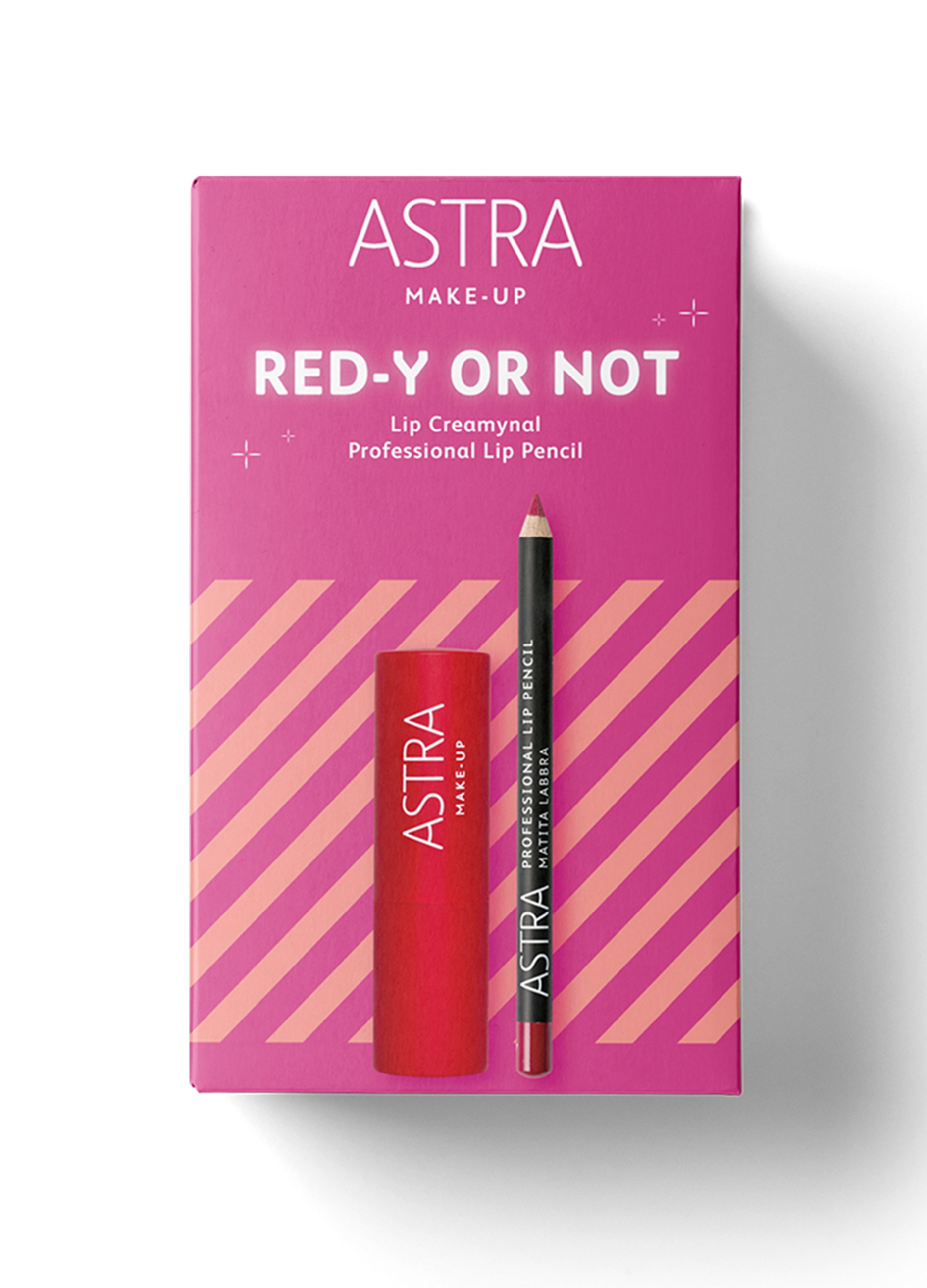 MAKE UP ASTRA, Red-y Or Not Combo Labbra, Donna, Multicolor, Taglia: FASUL