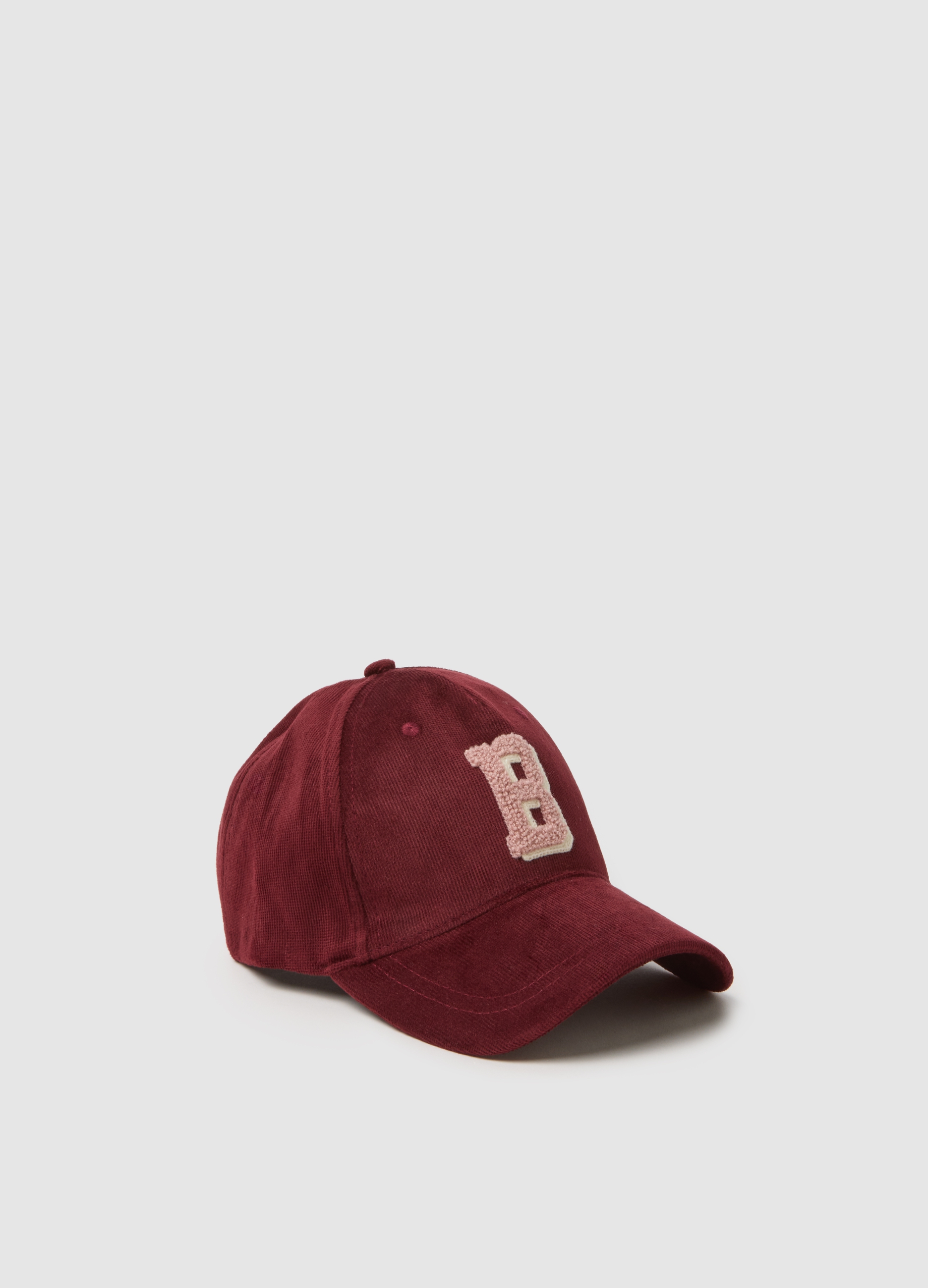 B.ANGEL, Gorra De Béisbol De Terciopelo Rojo, Mujer, Rojo Oscuro, Talla: FASUL