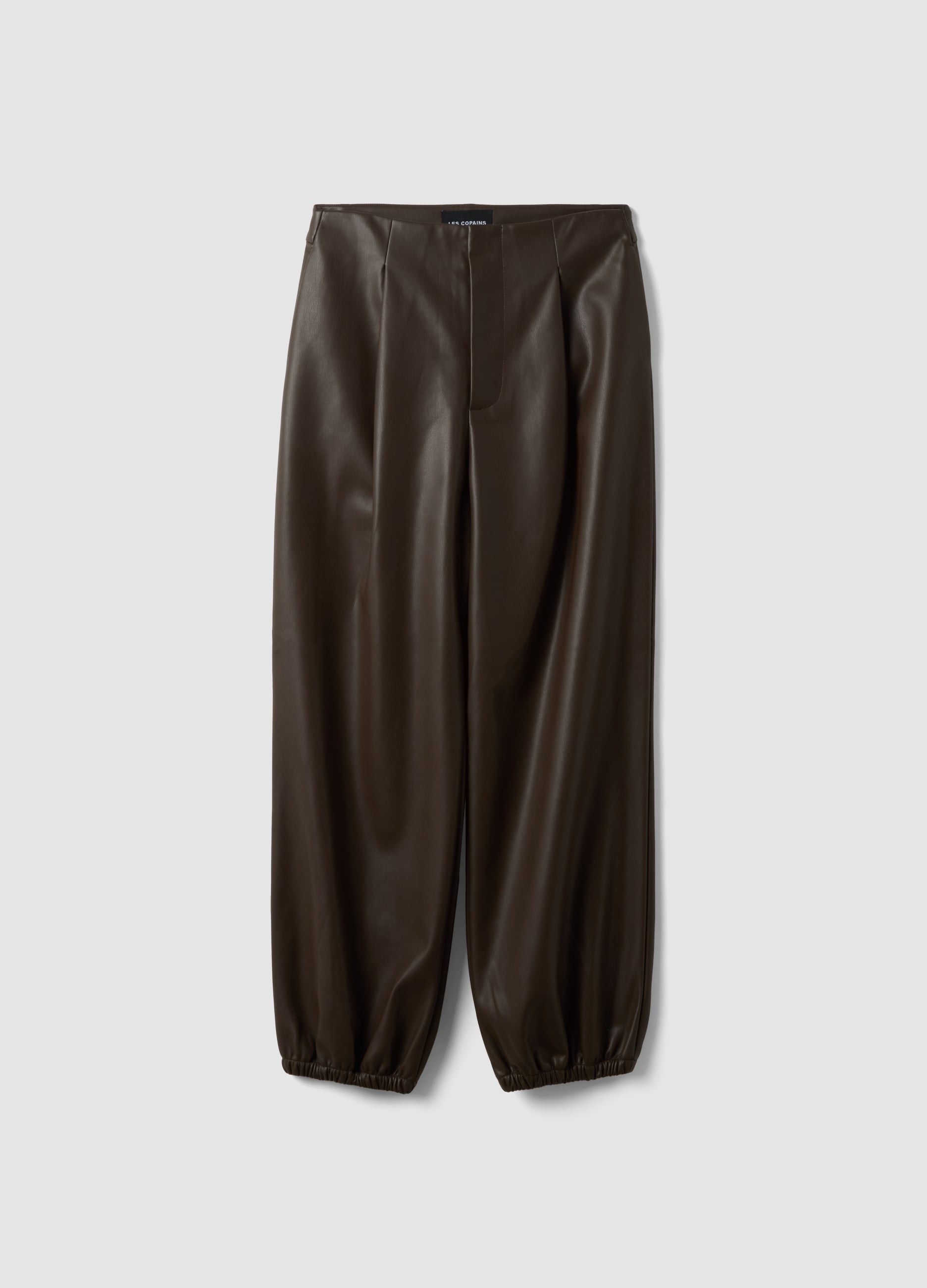 LES COPAINS, Pantaloni Marroni Barrel Fit A Vita Regular, Donna, Marrone, Taglia: 40
