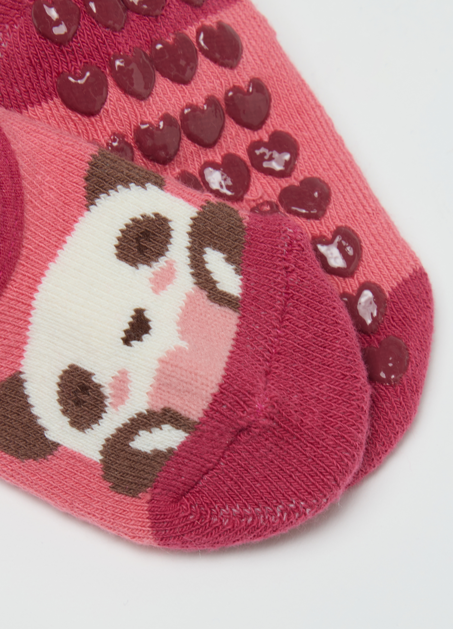 FAGOTTINO, Calze Antiscivolo Da Neonata In Misto Cotone Multicolor, Bambina, Multicolor, Taglia: 24-30