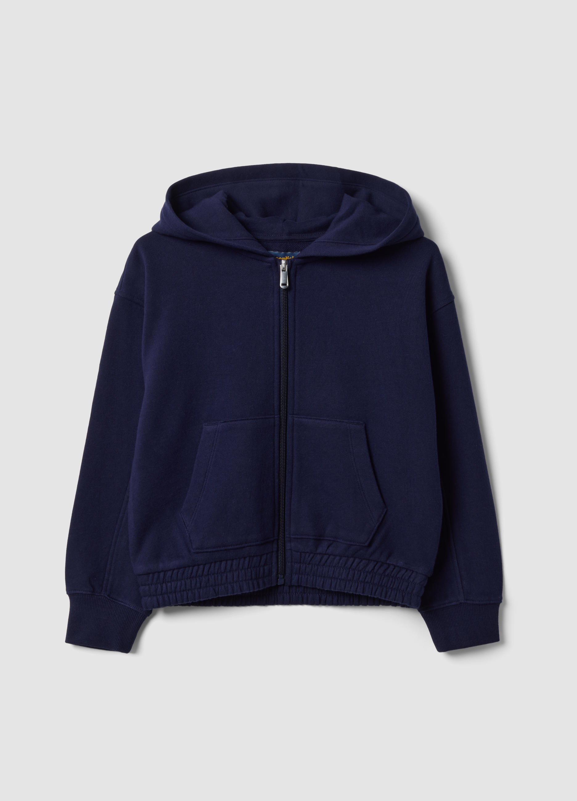 OVS KIDS, Felpa Blu Con Cappuccio In Puro Cotone, Bambina, Blu, Taglia: 4-5