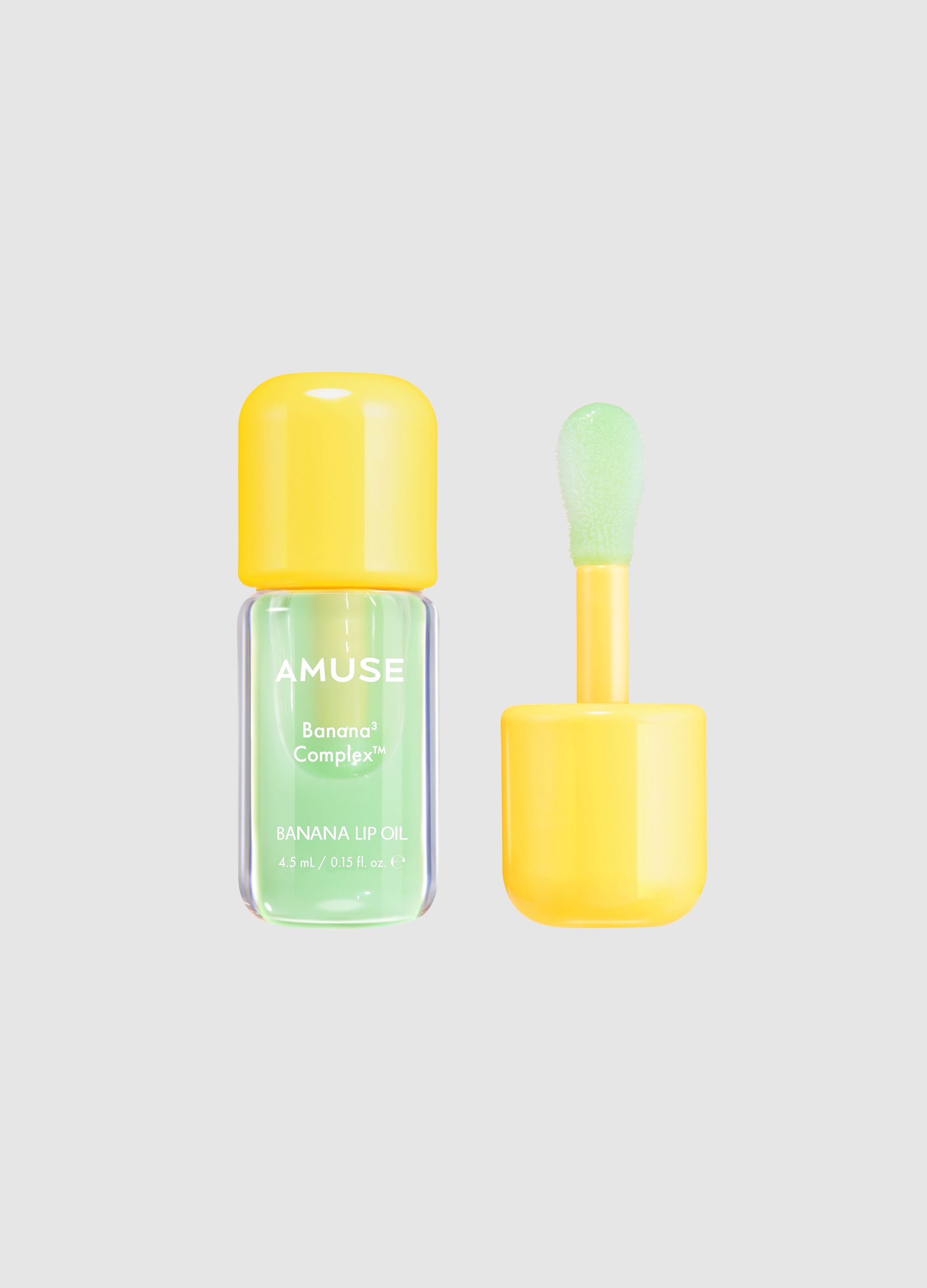 AMUSE, Banana Lip Oil 01 Zen Matcha 4.5ml - Make-up Coreano, Donna, Verde, Taglia: FASUL