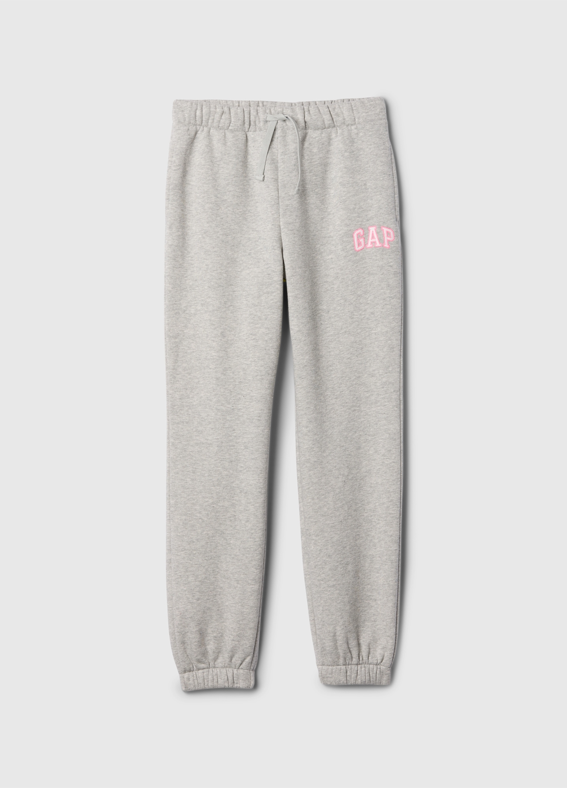 GAP KIDS, Joggers Con Logo Gap In Misto Cotone, Bambina, Grigio, Taglia: L/137-145