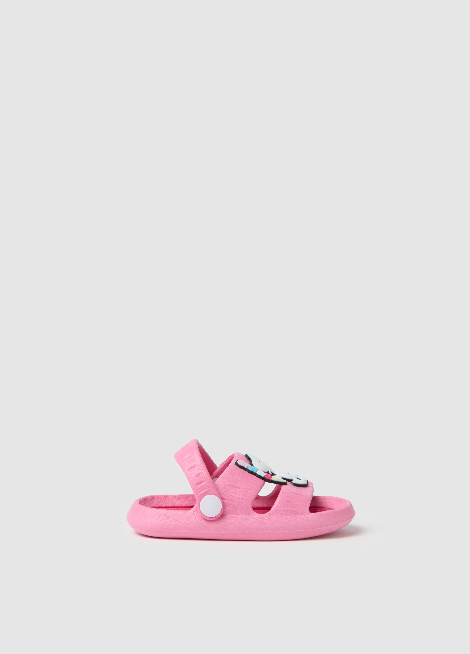 OVS, Sandali Da Bambina In Eva Rosa Con Dettagli Snoopy, Rosa, Taglia: 20-21