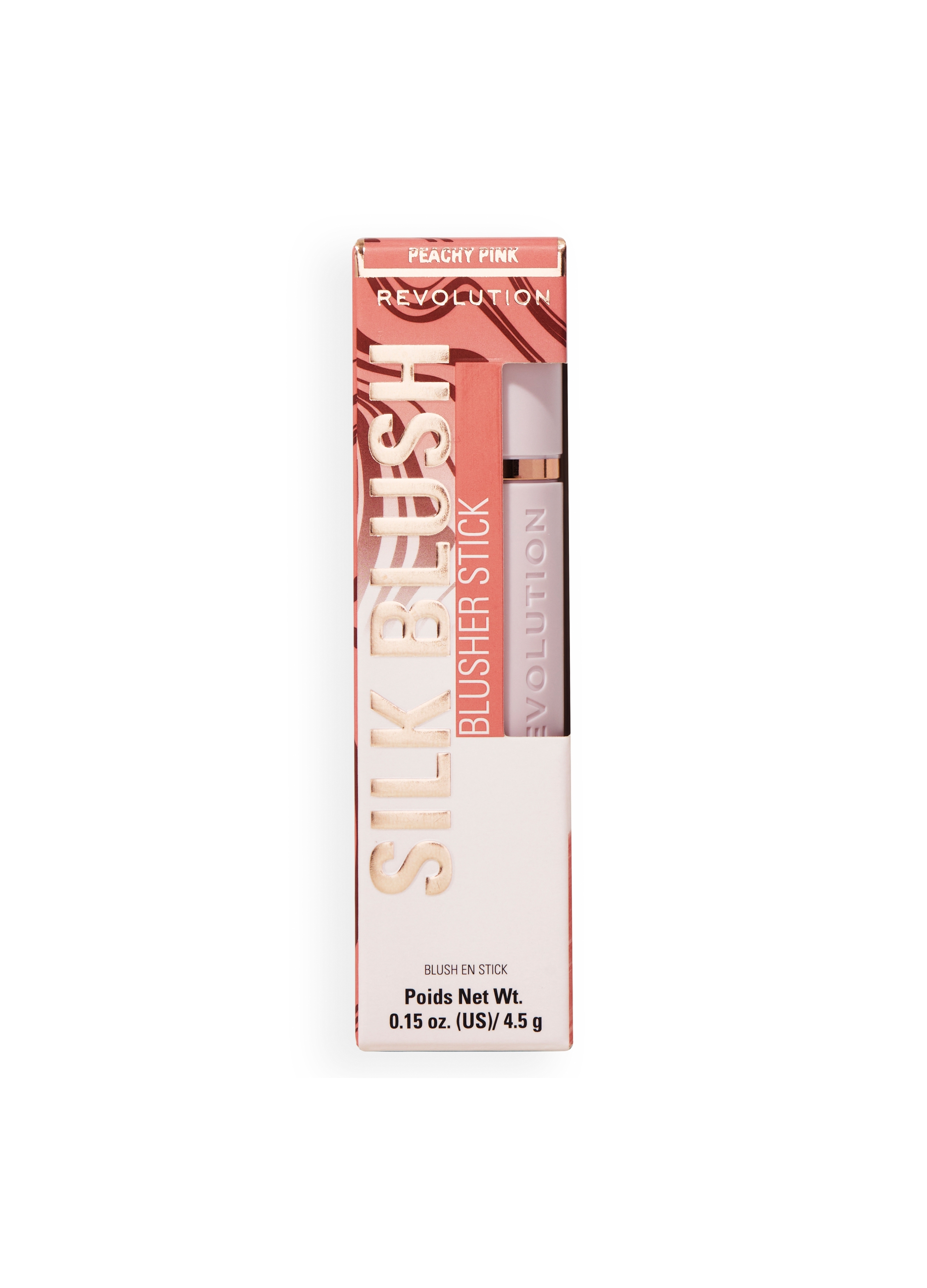 REVOLUTION, Skin Silk Marble Blush Stick Peachy Pink, Donna, Arancione, Taglia: FASUL