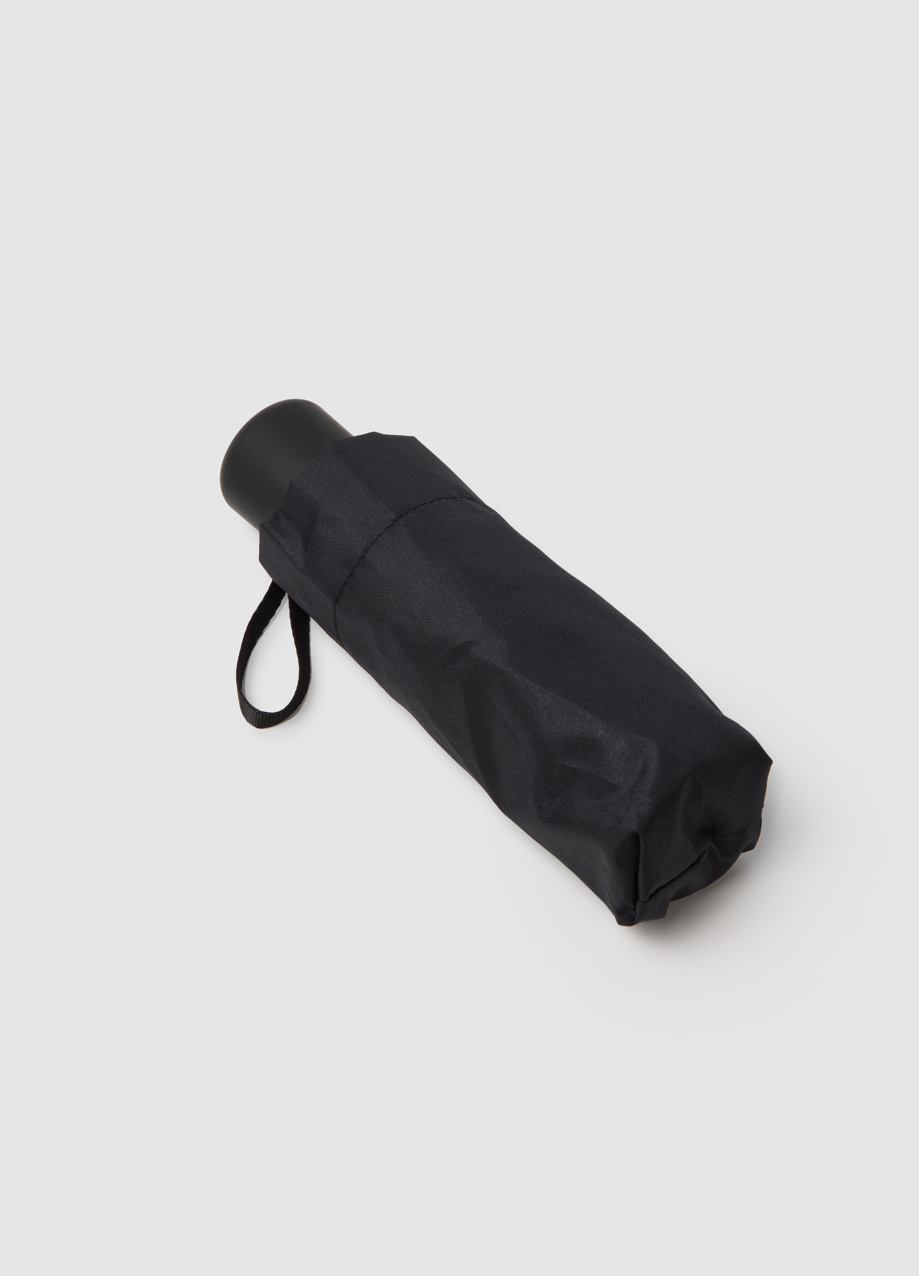 OVS, Ombrello Nero Con Scritta, Donna, Nero, Taglia: ONE SIZE