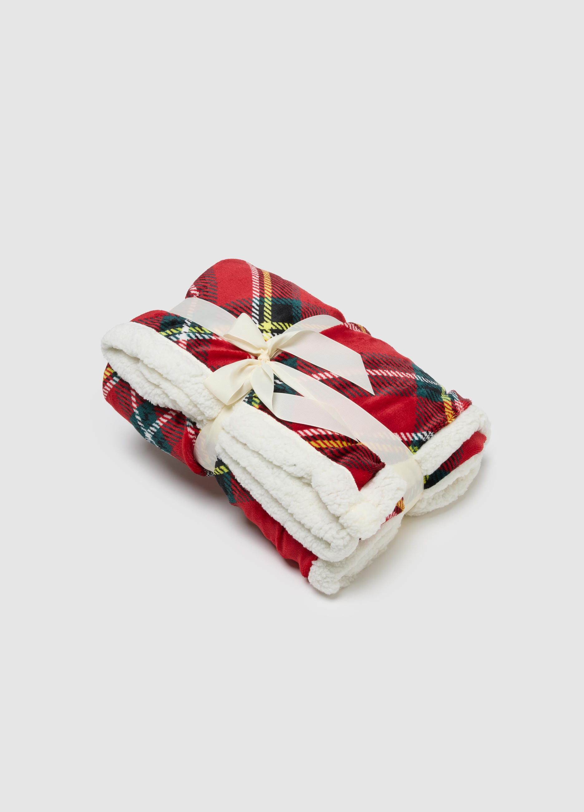 OVS, Coperta A Quadri Multicolor, Uomo, Multicolor, Taglia: ONE SIZE