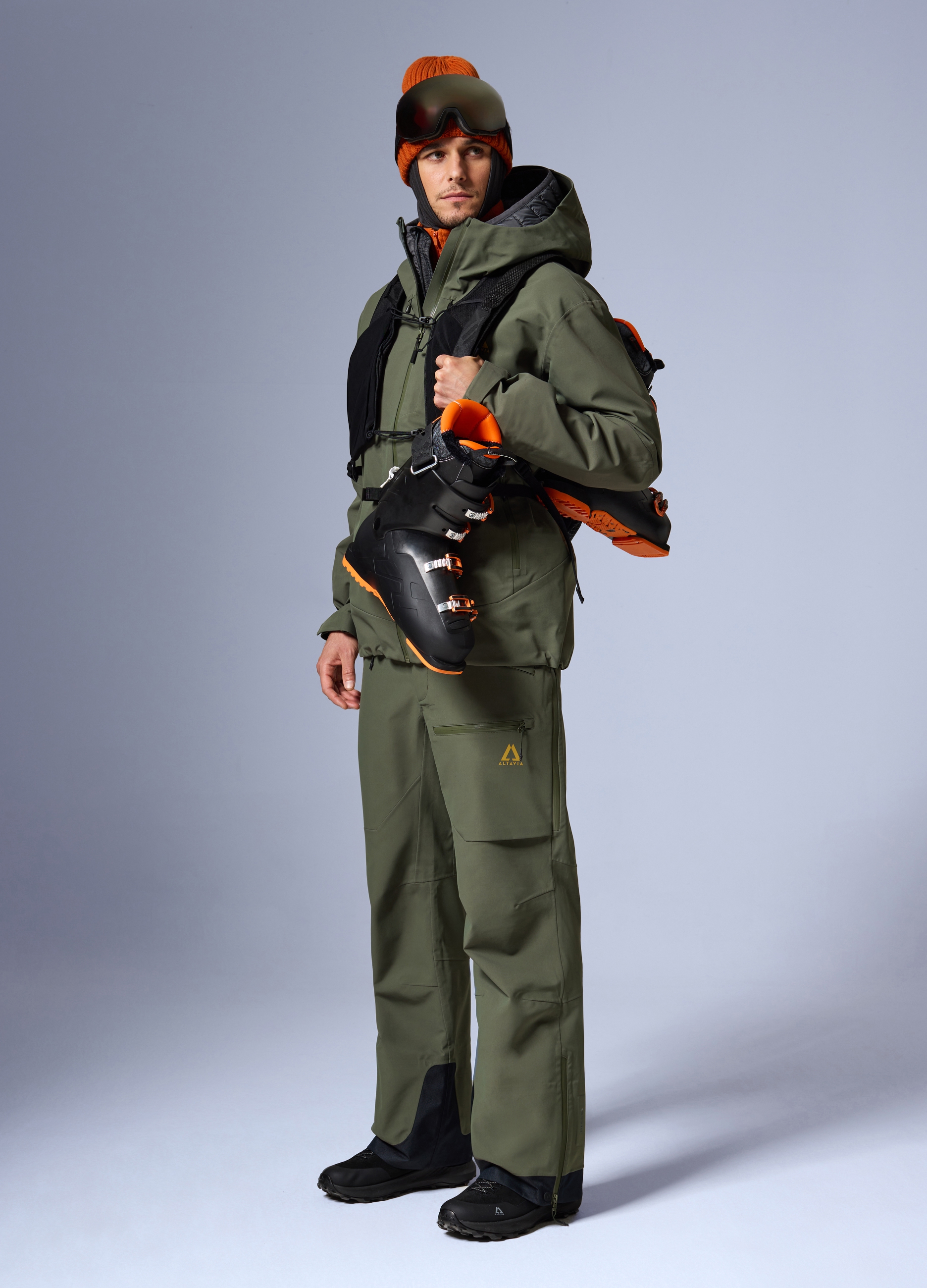 ALTAVIA, Pantaloni Guscio Altavia With Deborah Compagnoni, Unisex, Verde, Taglia: M