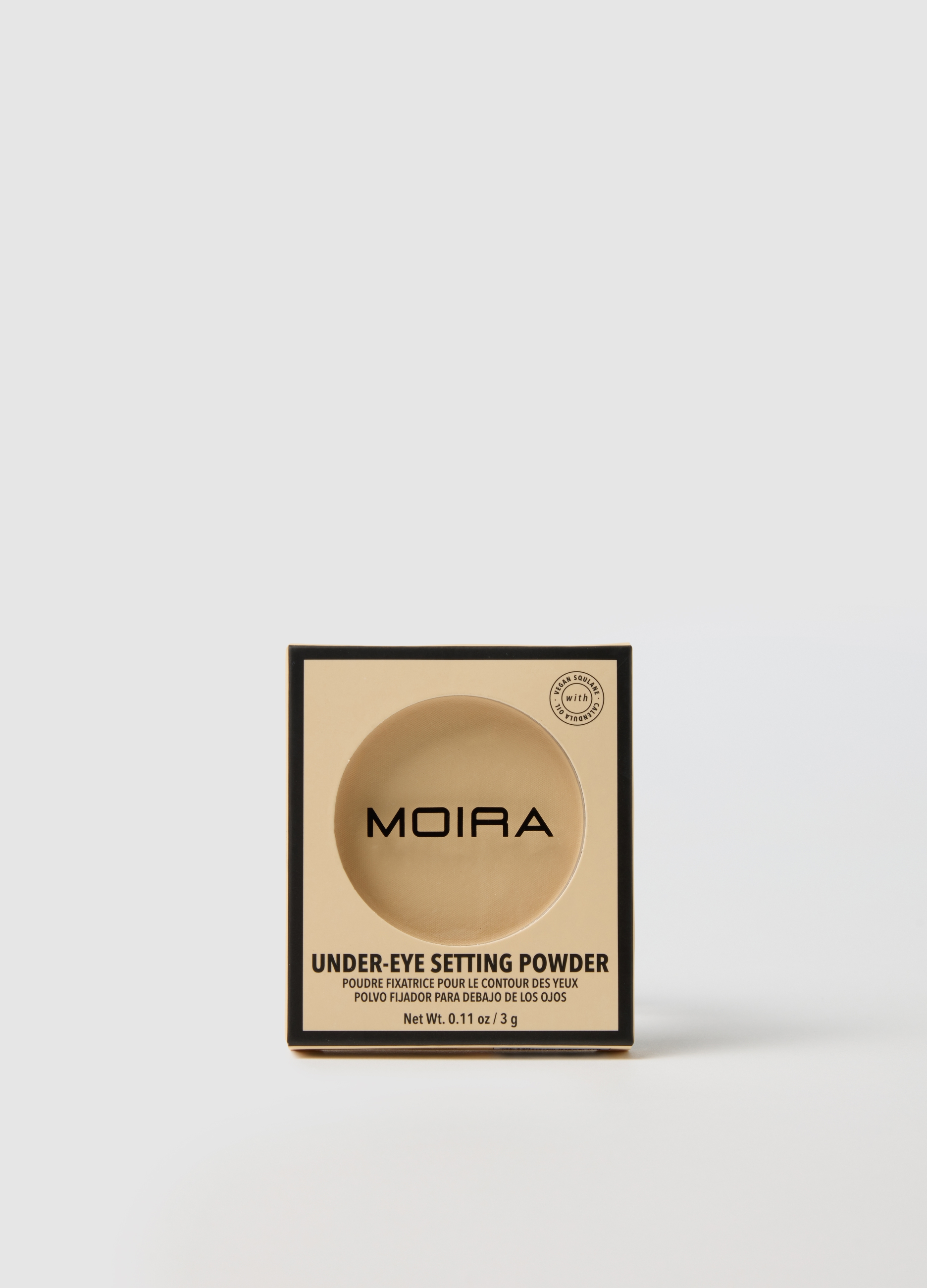 MOIRA, Moira Under-eye Setting Powder 200 Banana Cipria - Make-up Coreano, Donna, Giallo, Taglia: FASUL