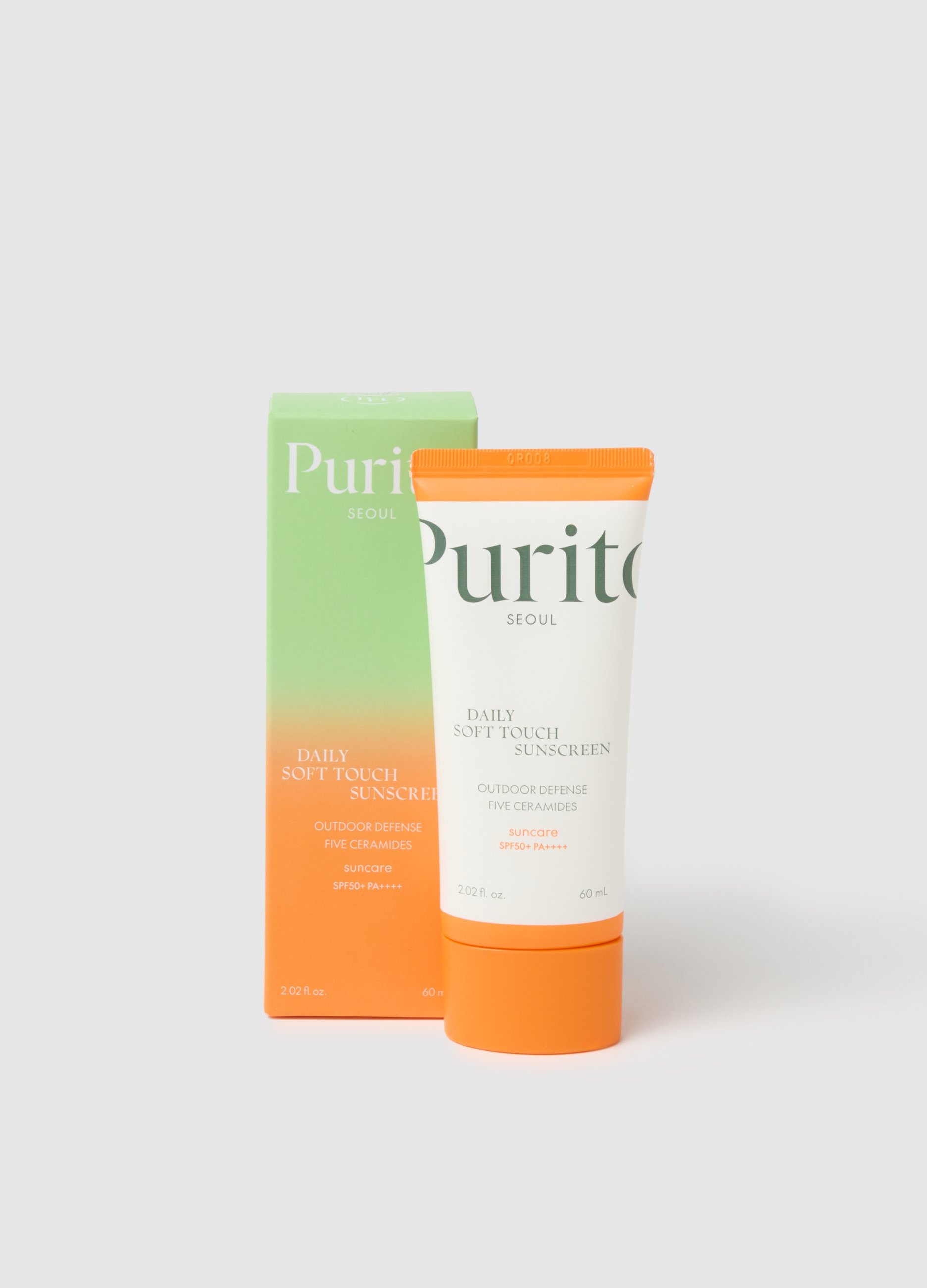 PURITO, Protector Solar De Amplio Espectro Enriquecido Con 5 Ceramidas - Cuidado De La Piel Coreano, Unisex, Blanco óptico, Talla: FASUL