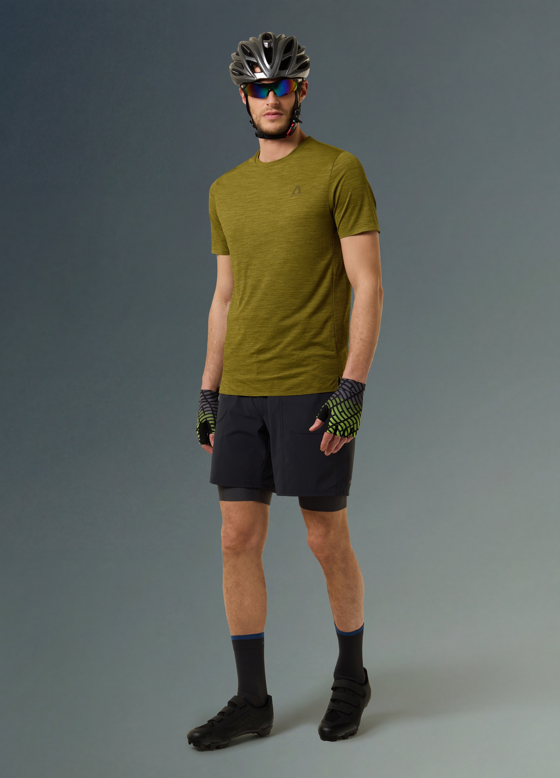 ALTAVIA, Multisport Shorts Altavia Bike, Uomo, Blu, Taglia: XXL