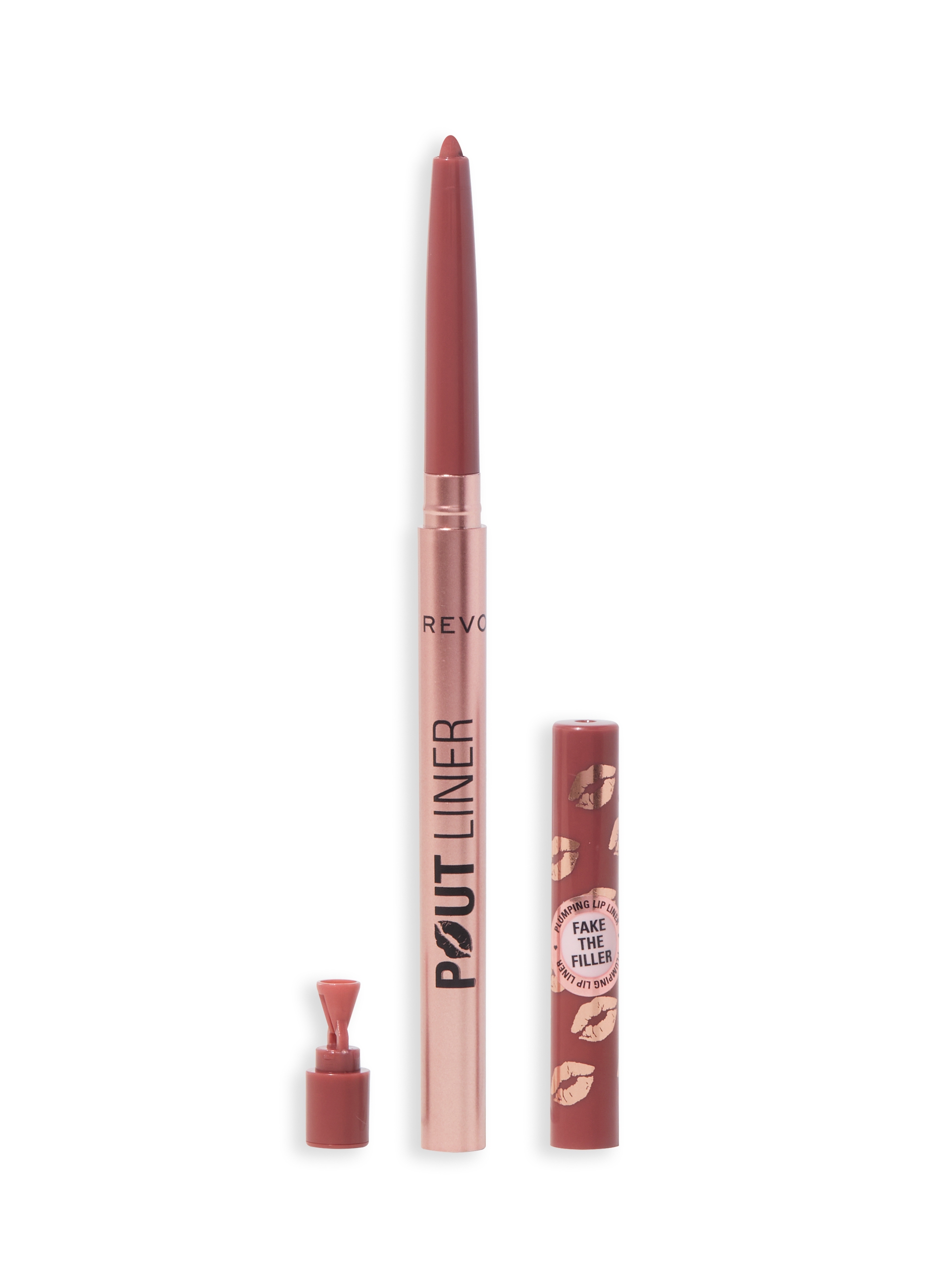 REVOLUTION, Pout Bomb Plumping Matita Labbra Doll Cool Nude, Donna, Bianco, Taglia: FASUL