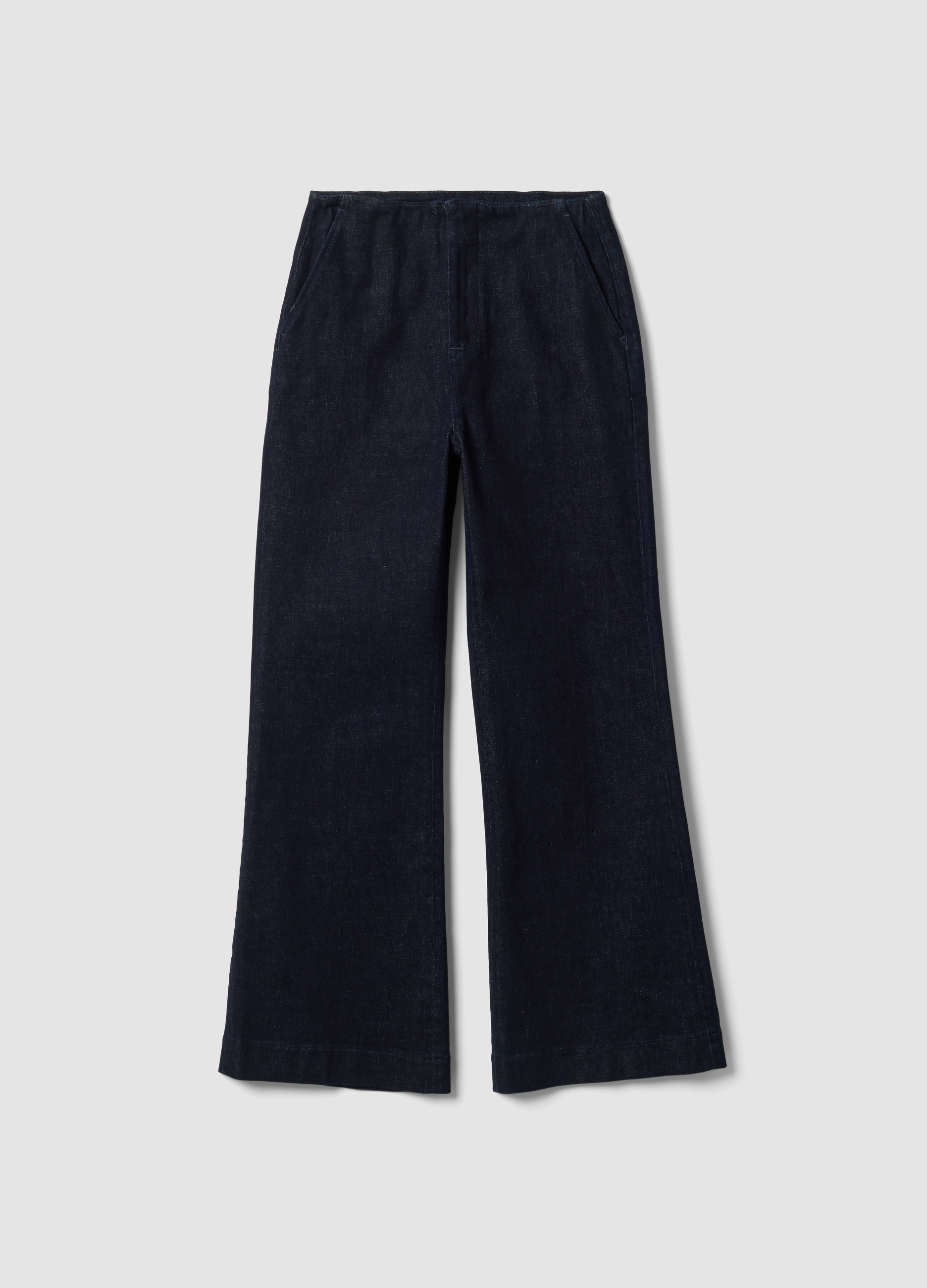 Piombo Contemporary, Jeans Blu In Cotone Elasticizzato Straight Fit, Donna, Blu, Taglia: 38
