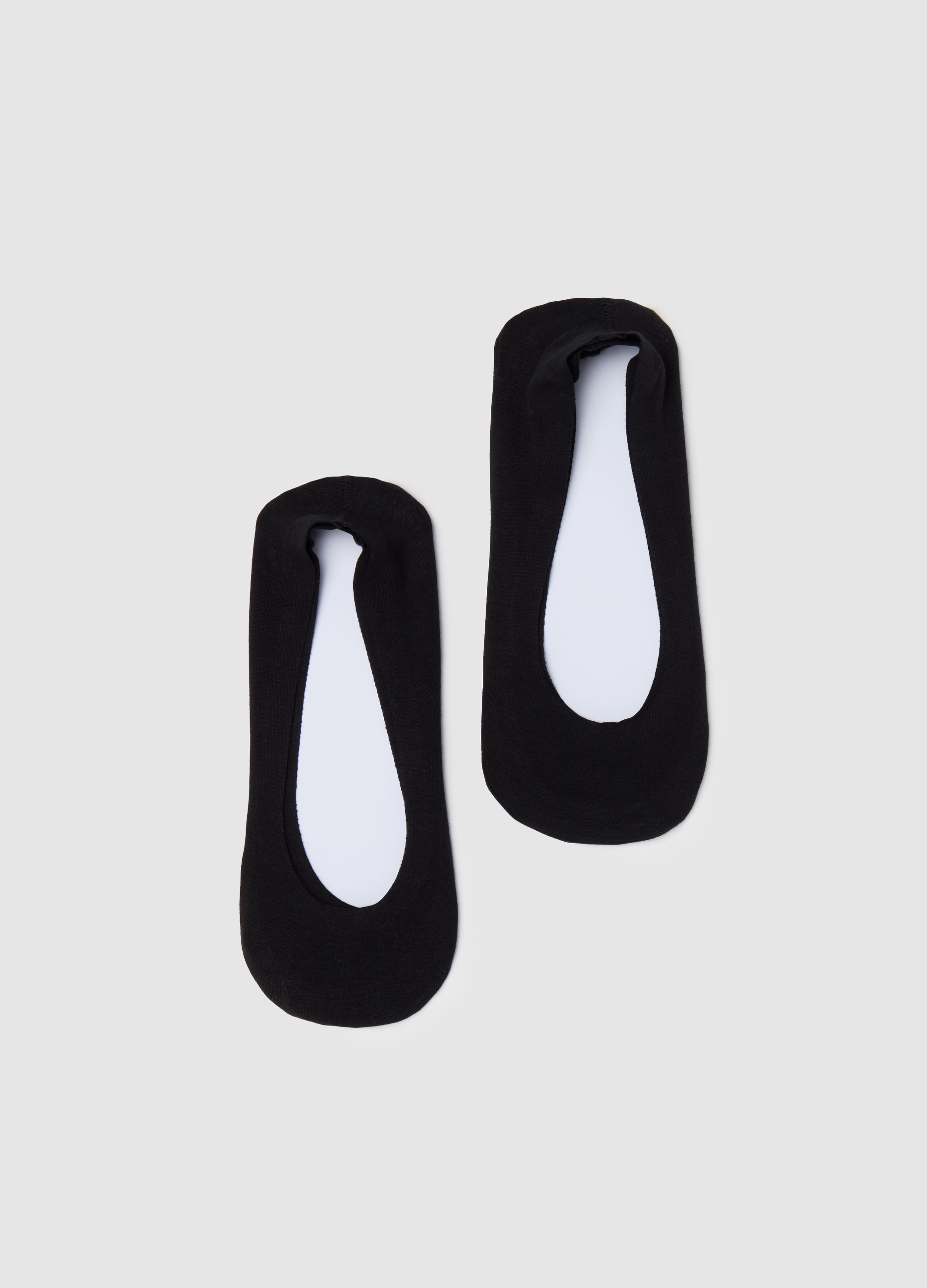 OVS , Bipack Salvapiede Con Taglio Laser, Donna, Nero, Taglia: 39-41