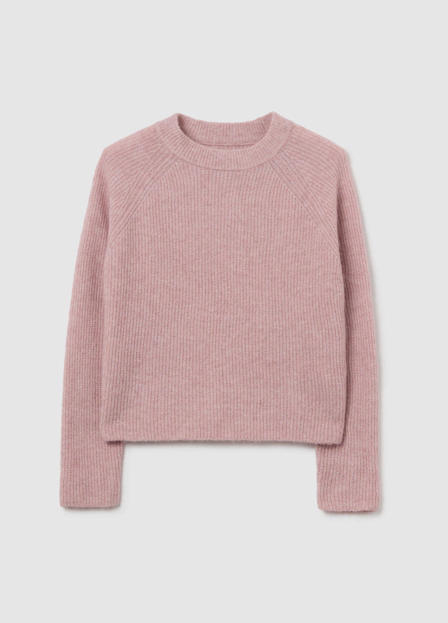 LES COPAINS, Maglione Rosa Regular Fit, Mujer, Rosa Claro, Talla: 40