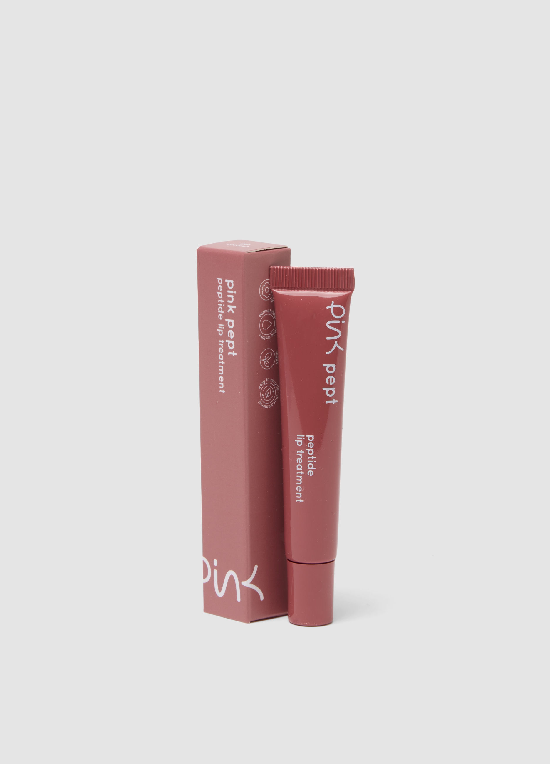 ESSENTIAL PINK, Pink Pept Peptide Lip Treatment 08 Coconut, Donna, Rosso, Taglia: FASUL