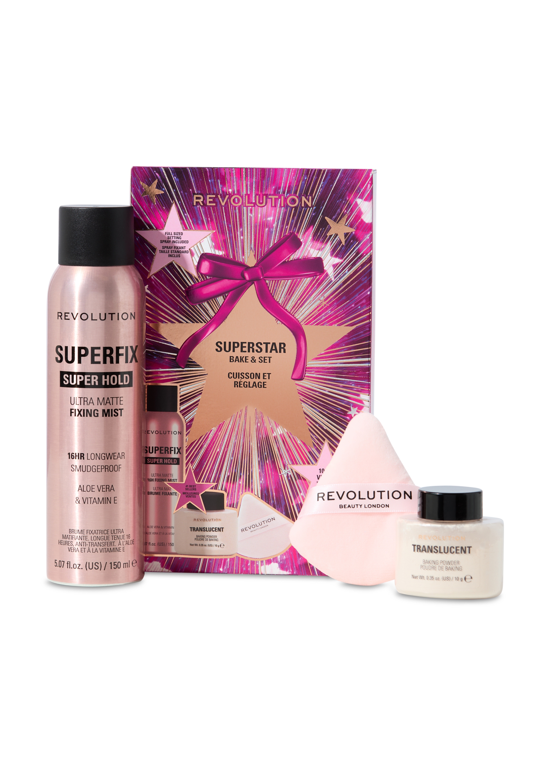 REVOLUTION, Revolution Superstar Bake & Set, Donna, Multicolor, Taglia: FASUL