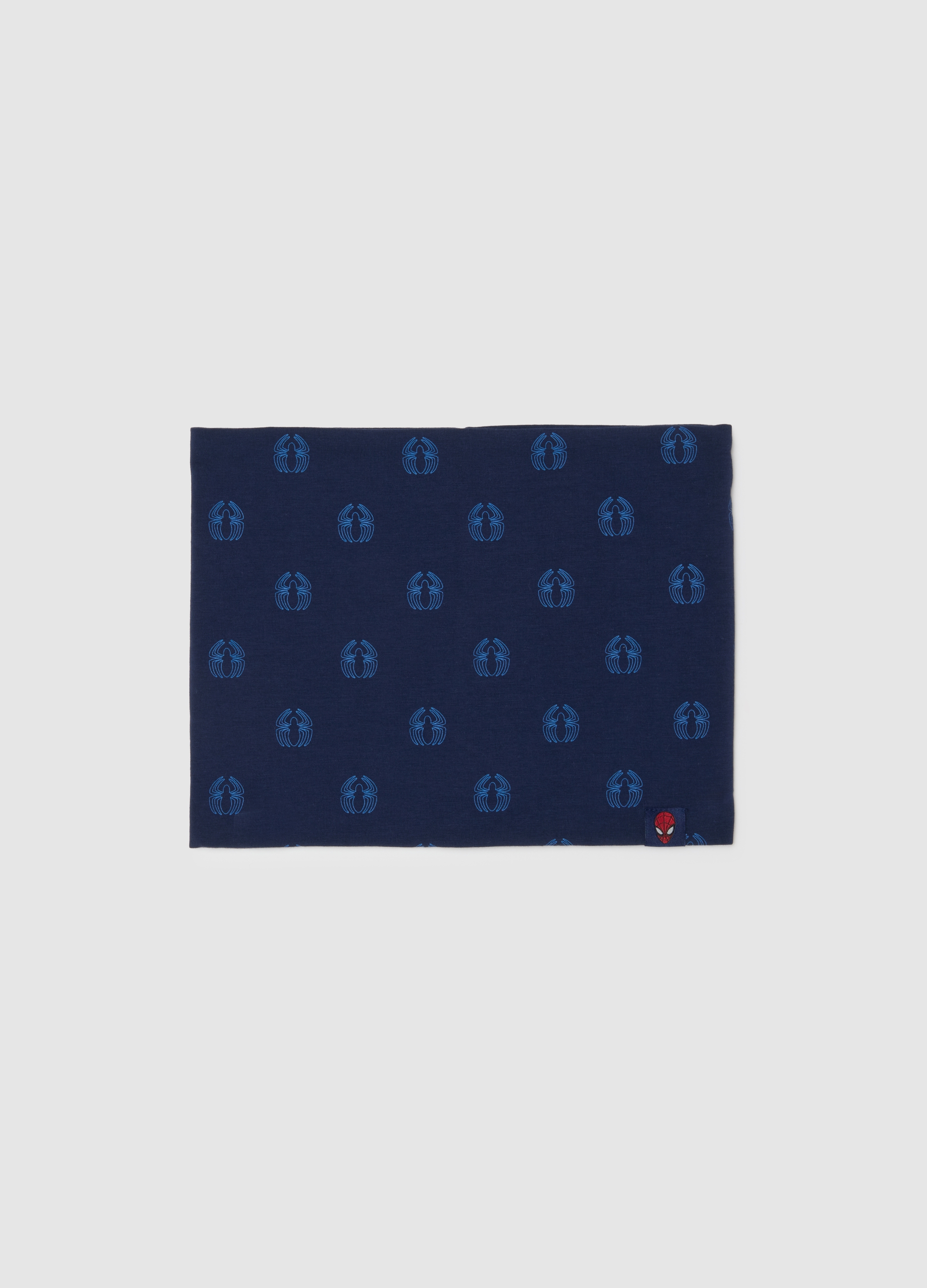 MARVEL, Calientacuellos De Algodón Elástico Azul Para Niños Con Ajuste Cómodo, Niño, Azul oscuro, Talla: FASUL