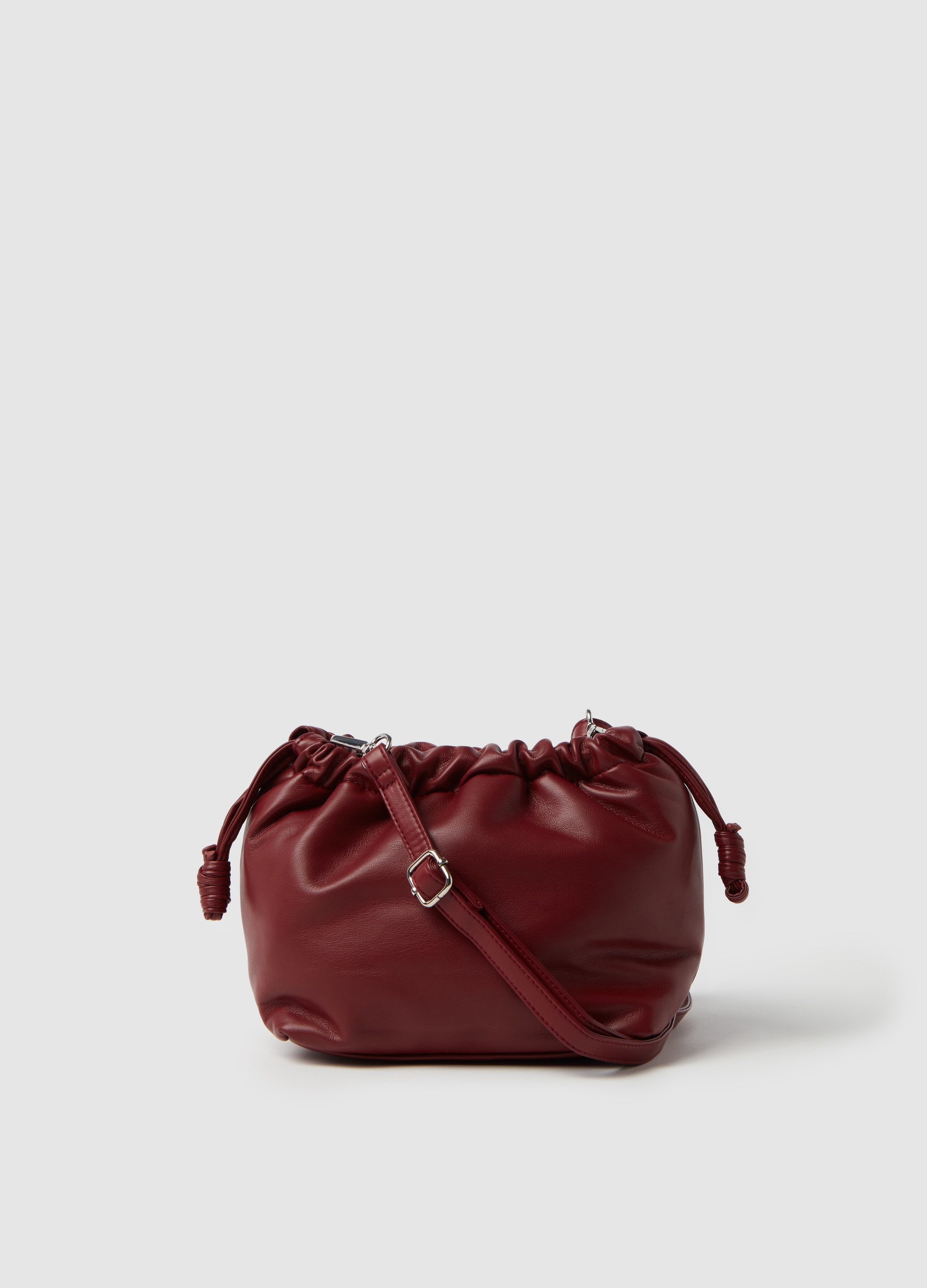 OVS, Borsa Hobo Mini Con Tracolla, Donna, Rosso, Taglia: ONE SIZE