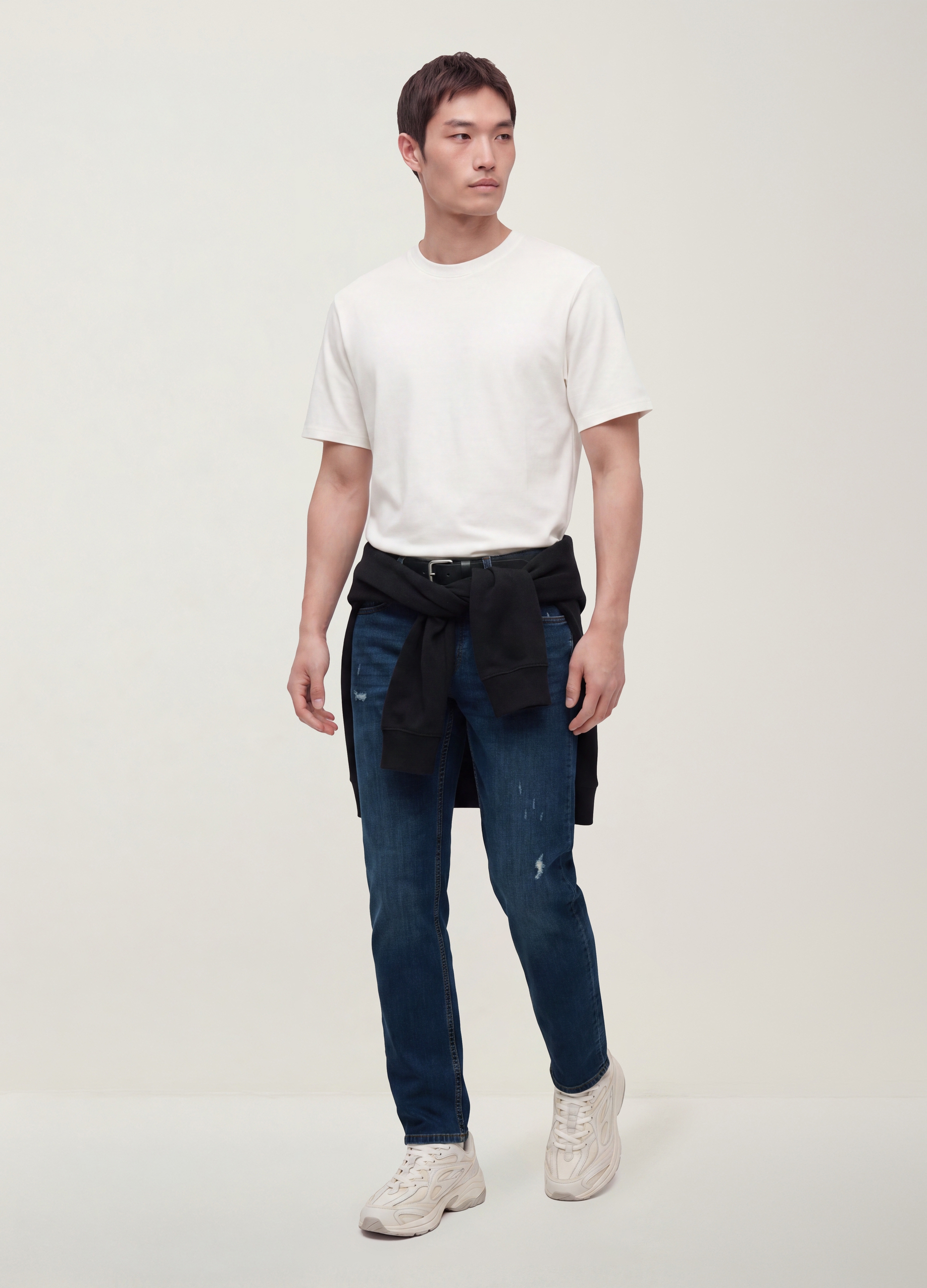 REPUBLIC OF DENIM, Jeans Denim Blu Scuro In Cotone Elasticizzato Regular Fit, Uomo, Blu, Taglia: 54