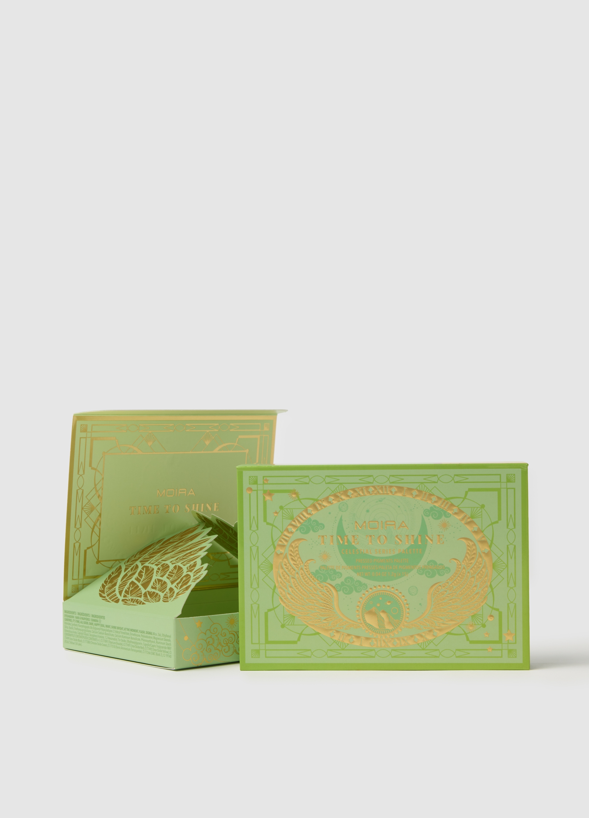 MOIRA, Moira Time To Shine Pressed Pigment Palette - Make-up Coreano, Donna, Multicolor, Taglia: FASUL