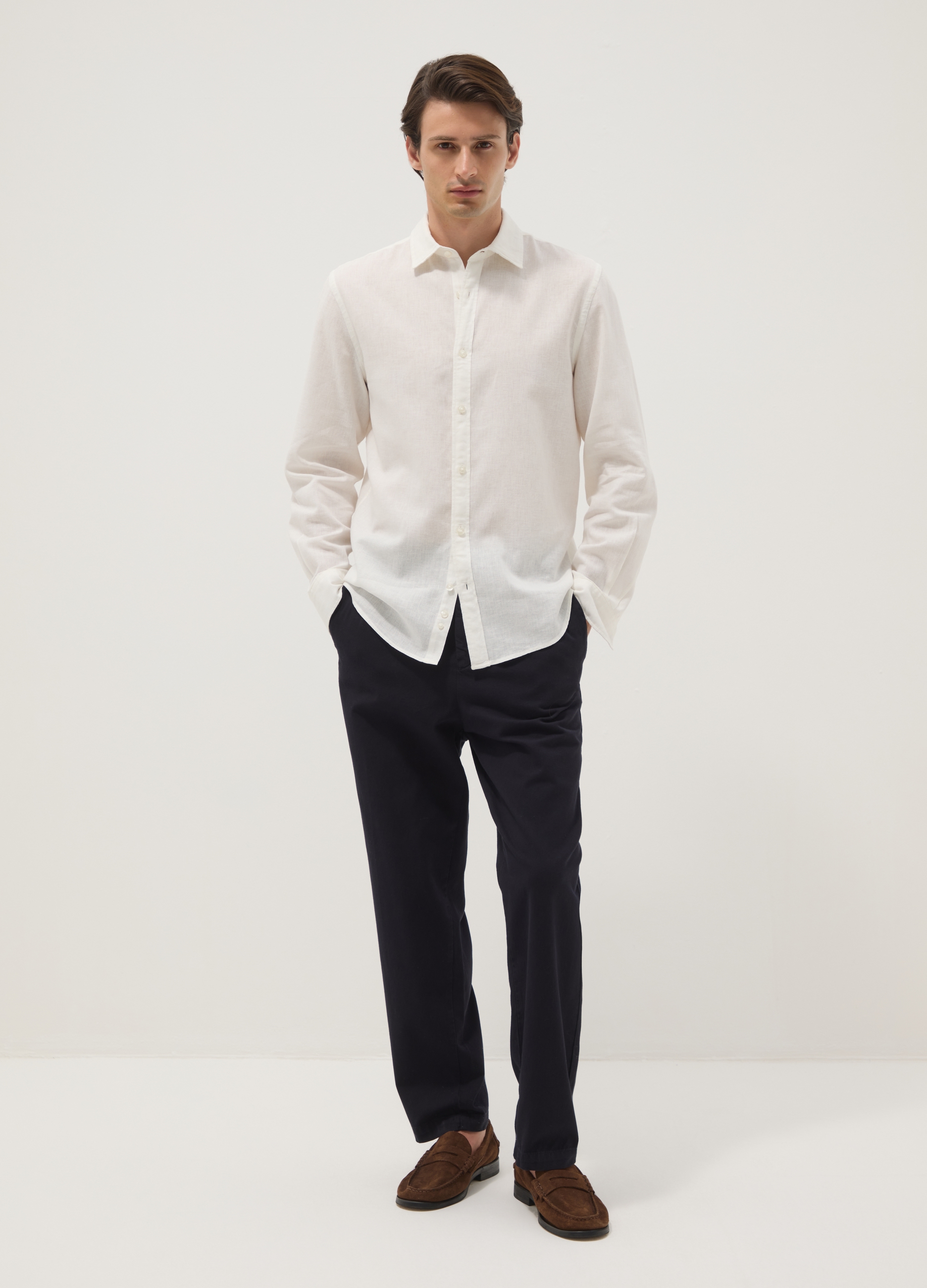 Pantaloni Yoga Uomo Leggeri E Traspiranti – Morbidi, Elasticizzati, Con Vita E Polsini A Coulisse - 5
