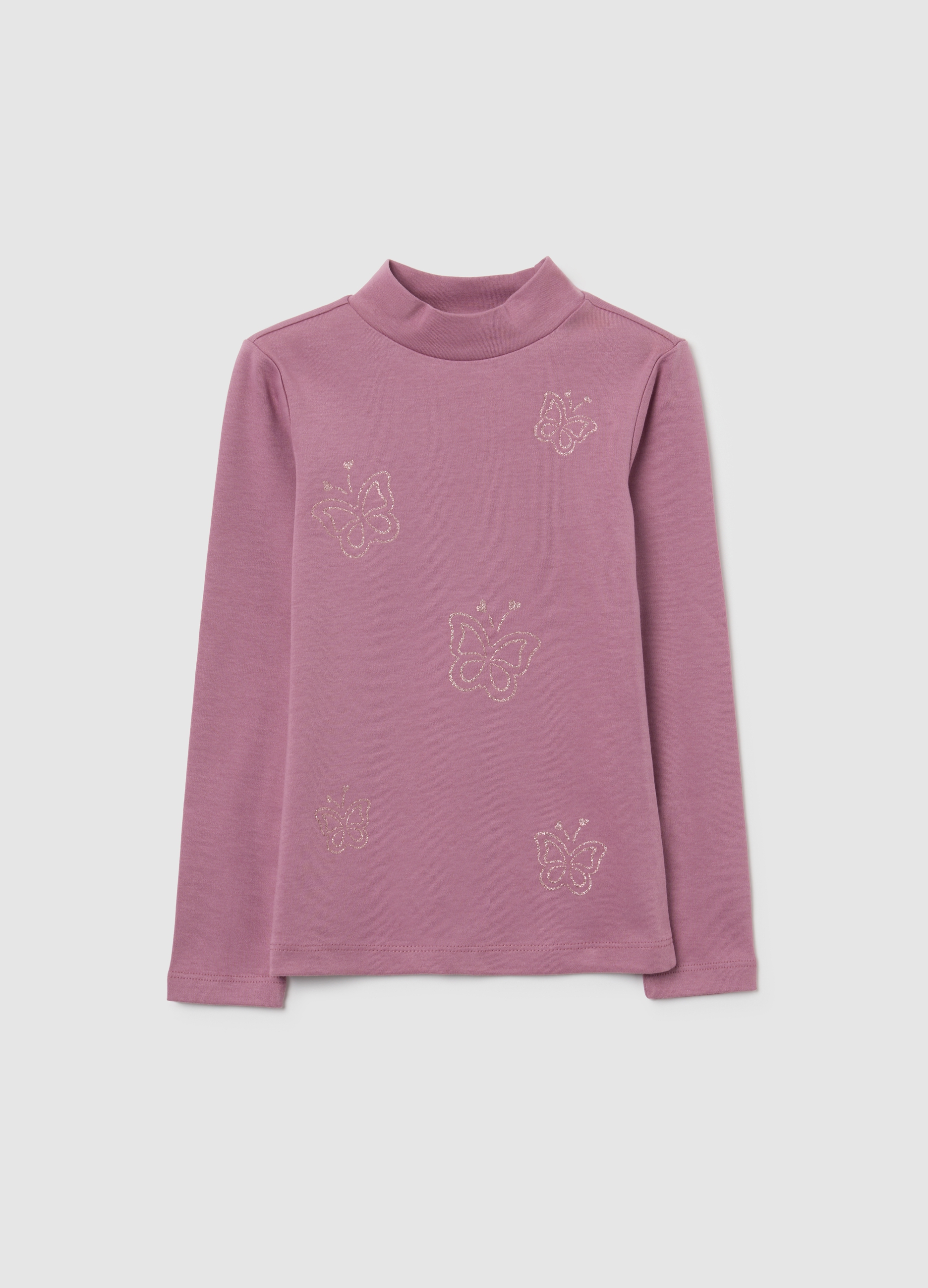 Maglia Da Bambina In Puro Cotone Rosa Regular Fit, Niña, Rosa Oscuro, Talla: 9-10