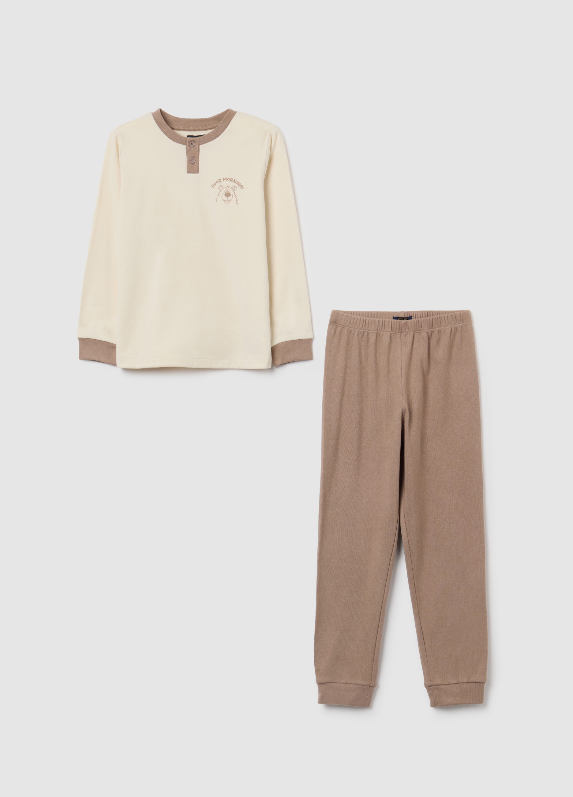 OVS KIDS, Pigiama Da Bambino Multicolor Regular Fit, Multicolor, Taglia: 3-4