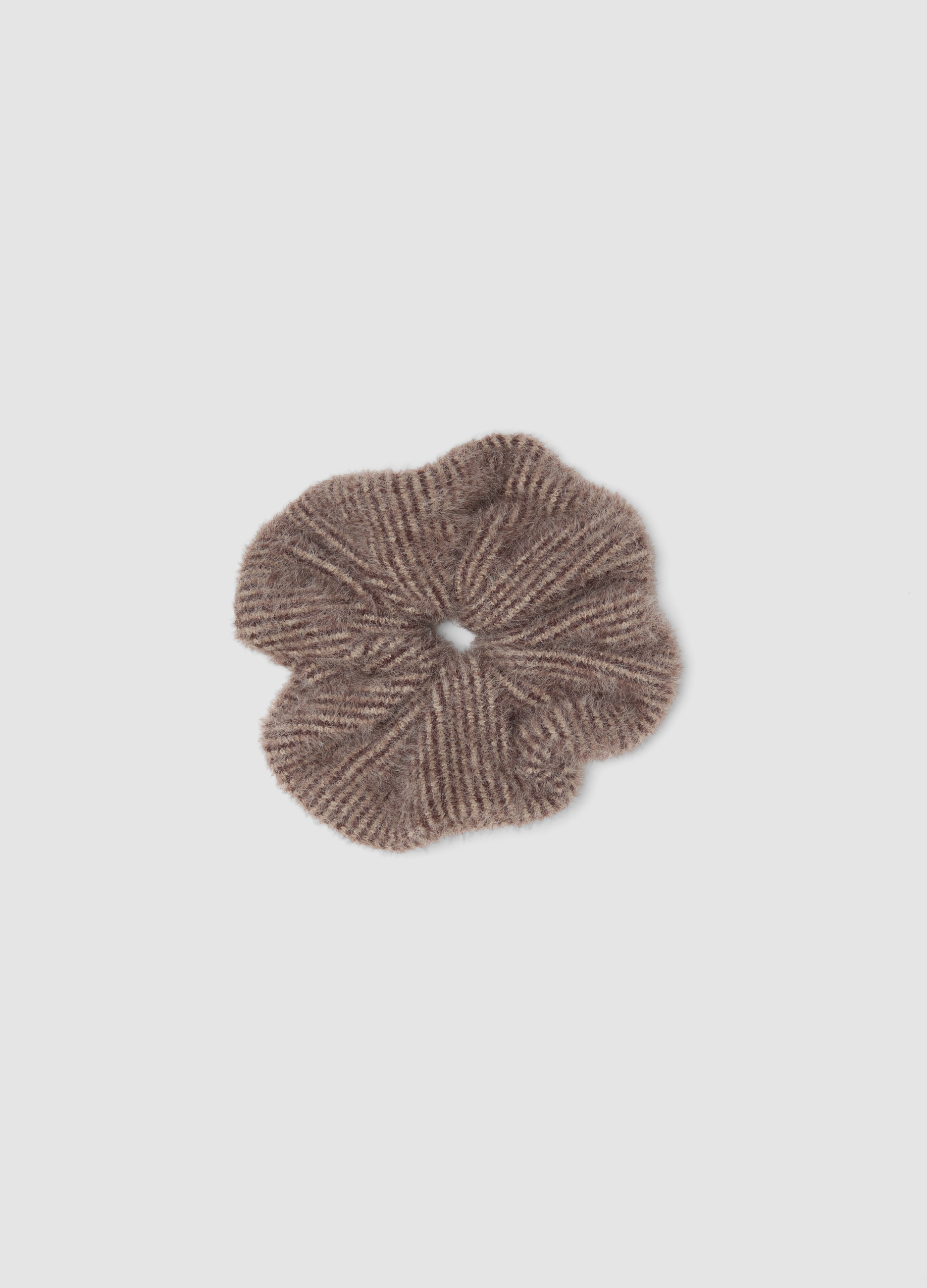OVS, Scrunchie Marrone Effetto Peluche, Donna, Marrone, Taglia: ONE SIZE